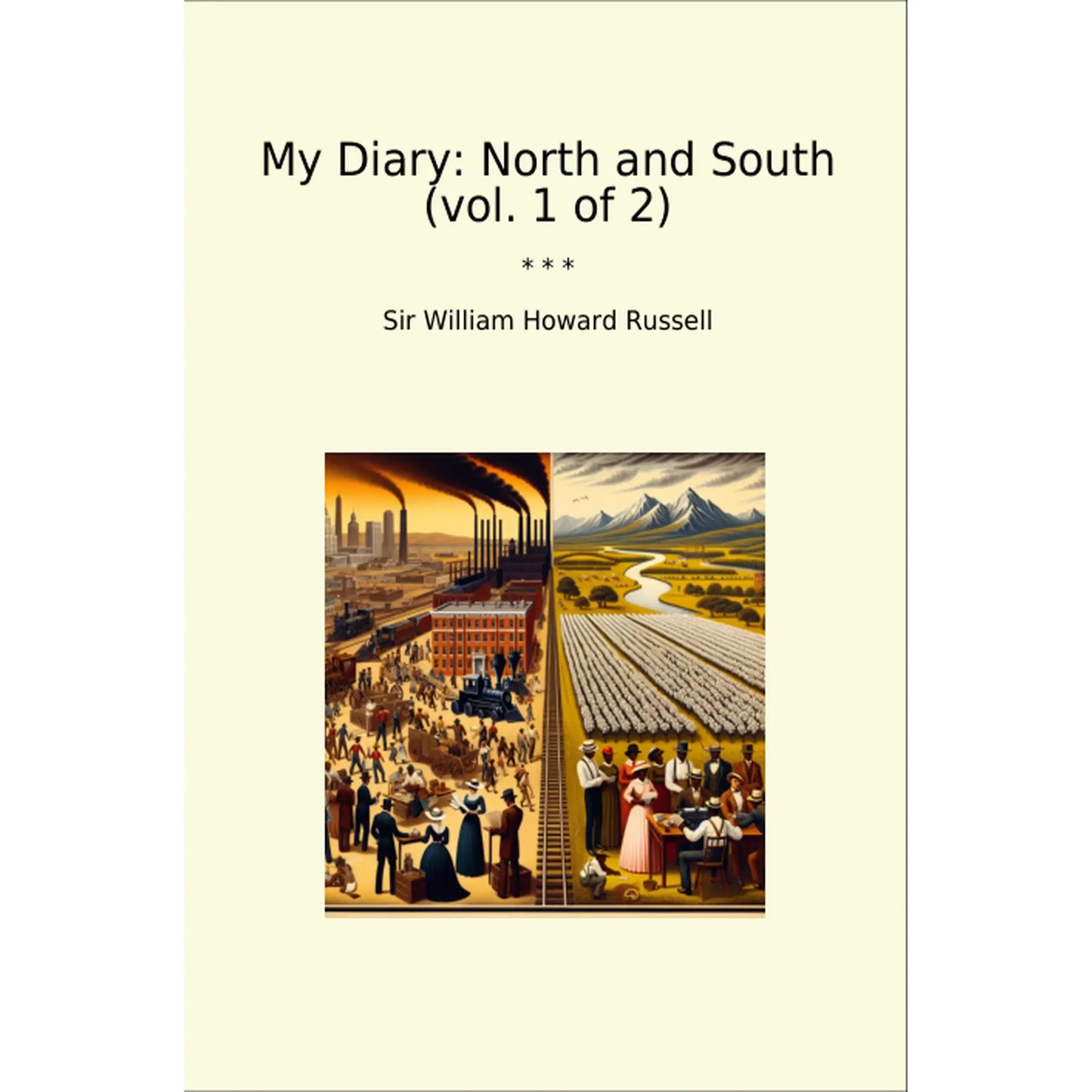 Book cover My Diary: North and South (vol. 1 of 2)