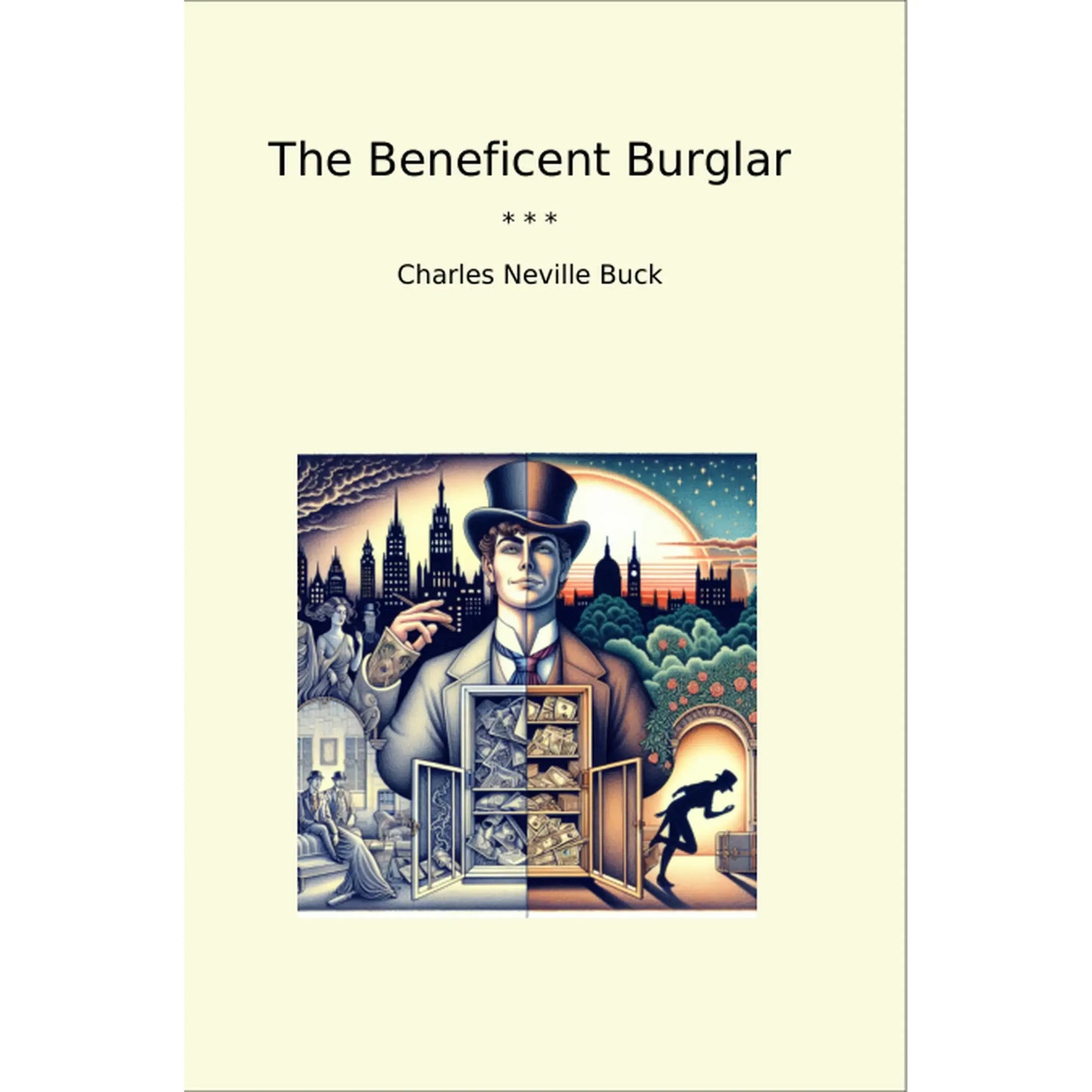 Book cover The Beneficent Burglar