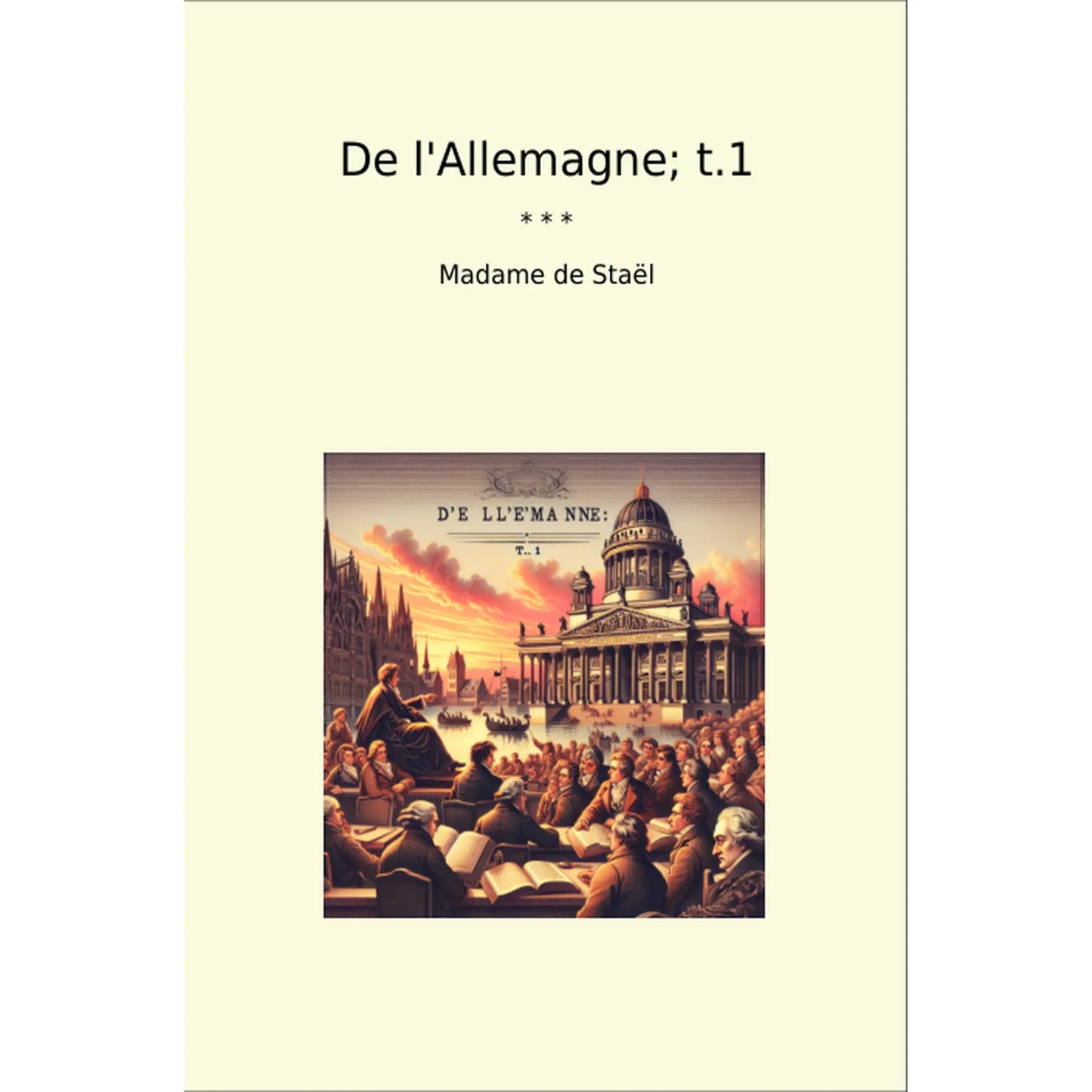 Book cover De l'Allemagne; t.1