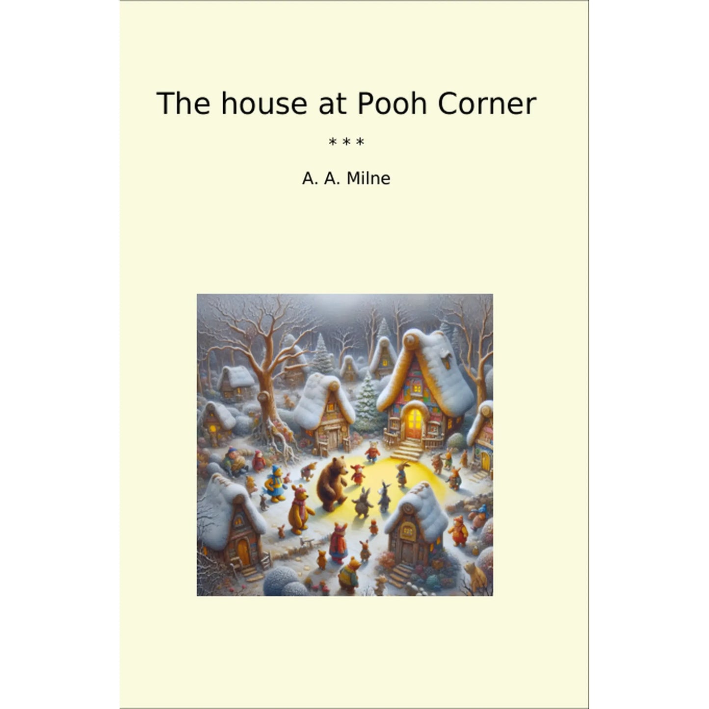 Book cover The house at Pooh Corner