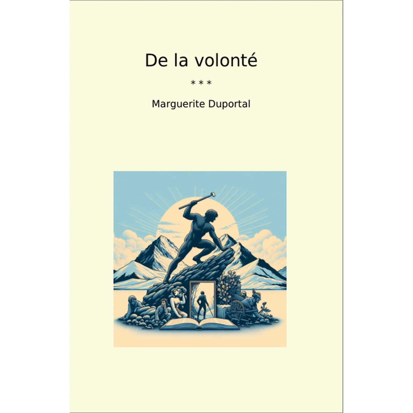 Book cover De la volonté