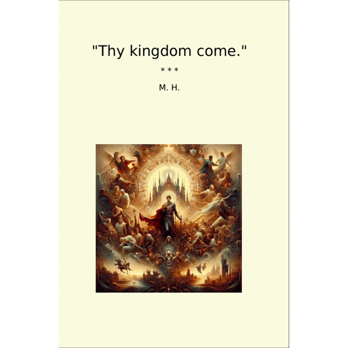 Book cover "Thy kingdom come."