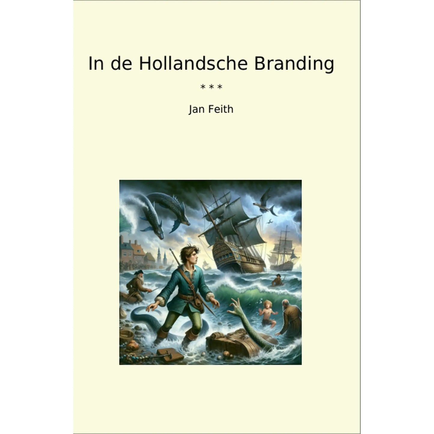 Book cover In de Hollandsche Branding