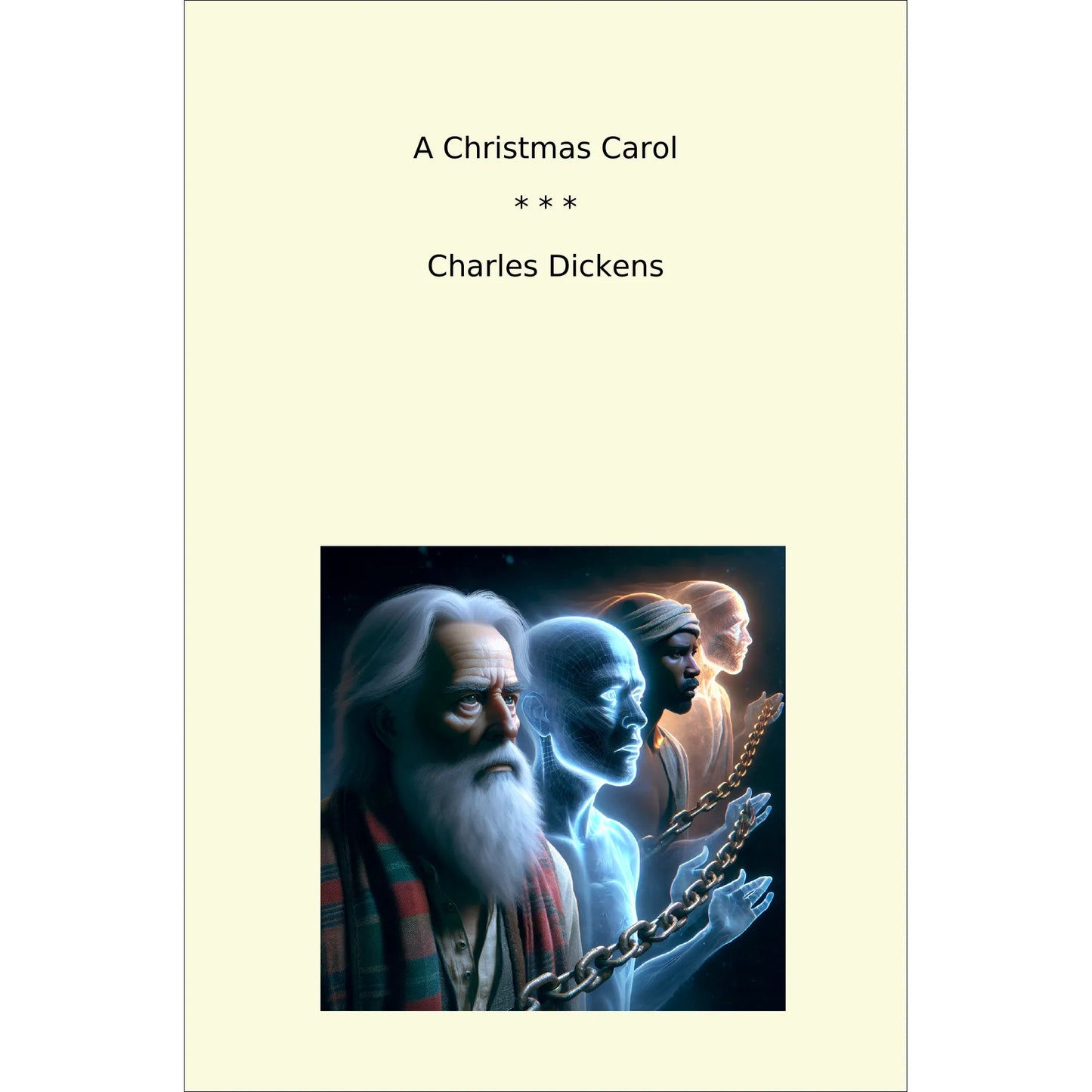 Book cover A Christmas Carol