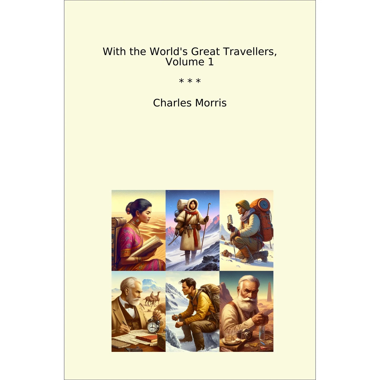 Book cover With the World's Great Travellers, Volume 1