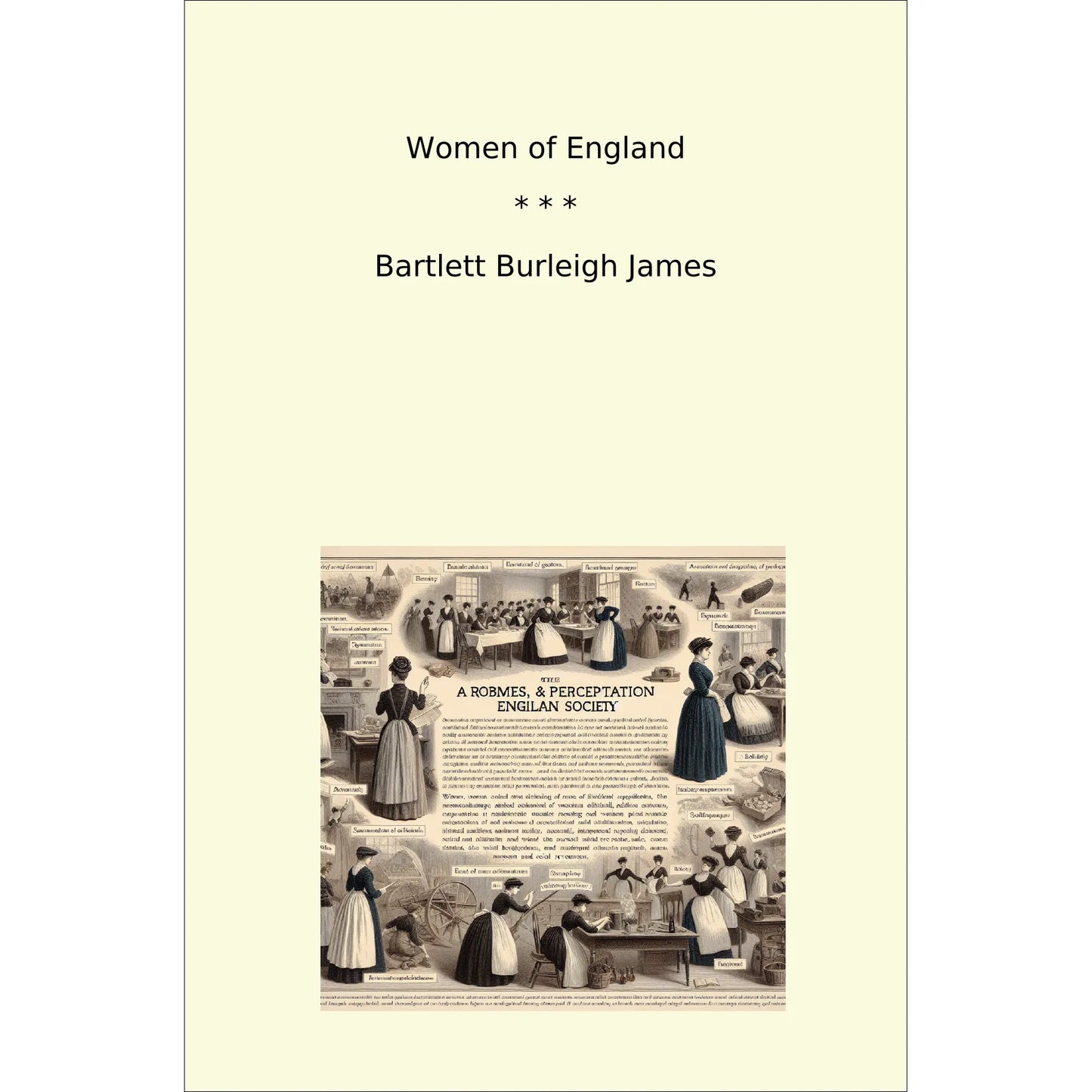 Book cover Women of England
