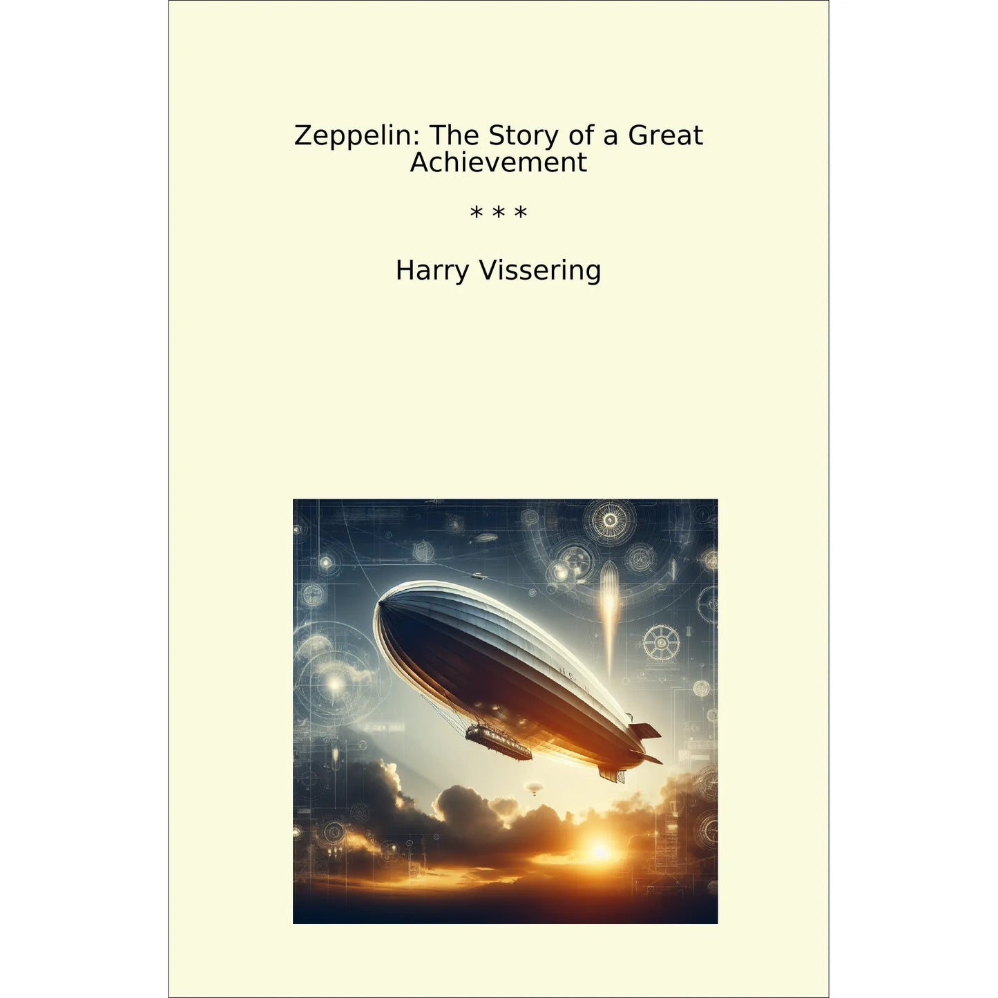 Book cover Zeppelin: The Story of a Great Achievement