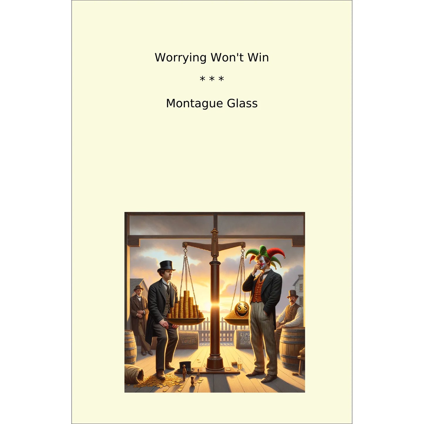 Book cover Worrying Won't Win