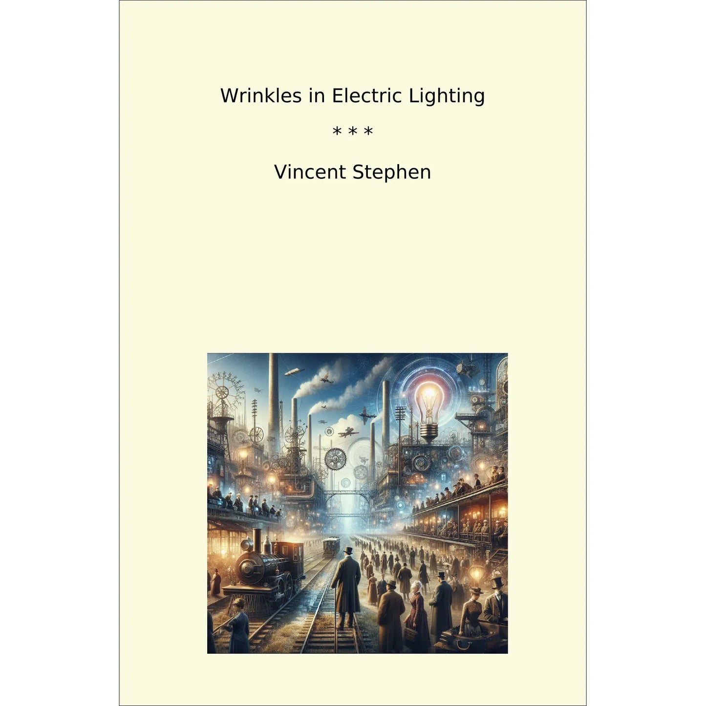 Book cover Wrinkles in Electric Lighting