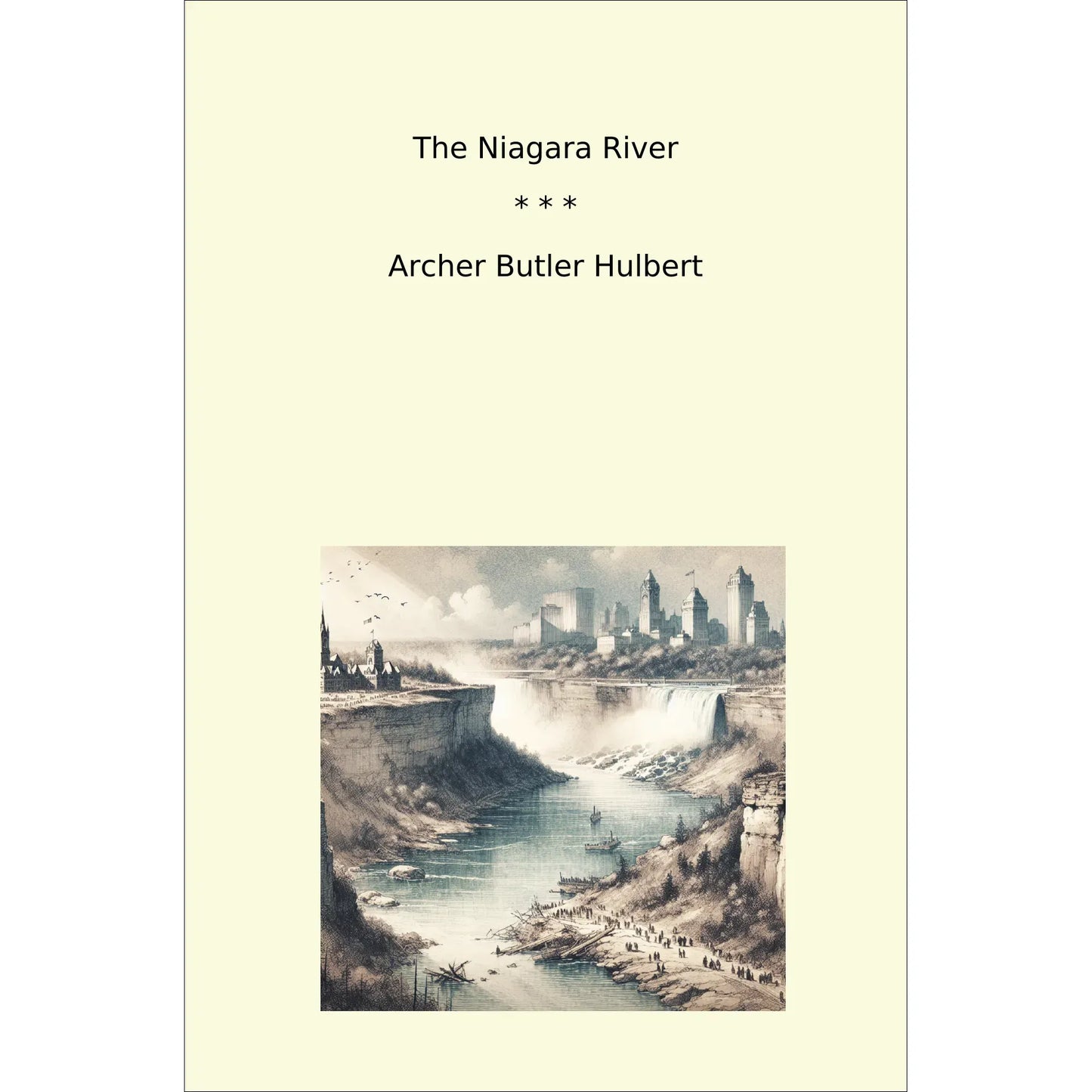 Book cover The Niagara River