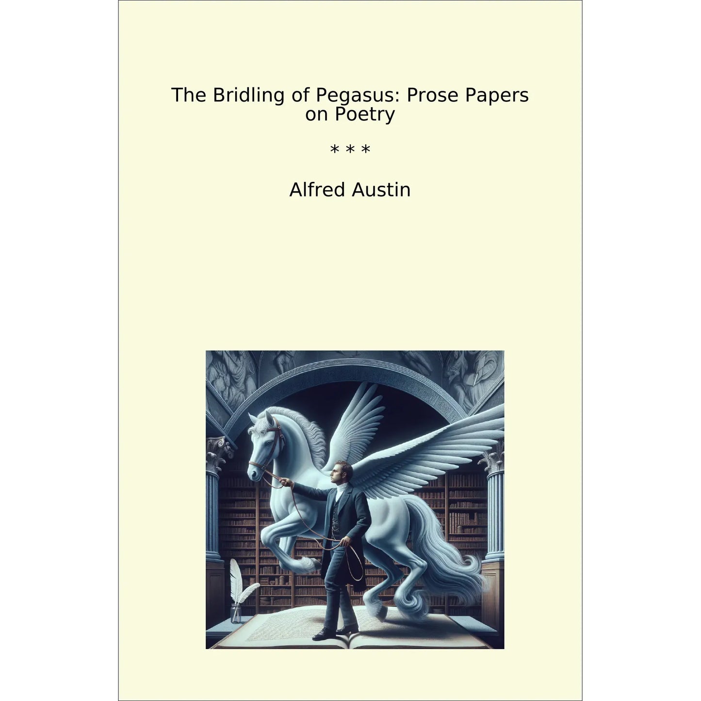Book cover The Bridling of Pegasus: Prose Papers on Poetry