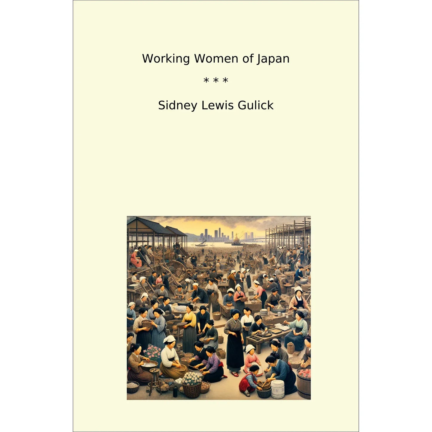 Book cover Working Women of Japan