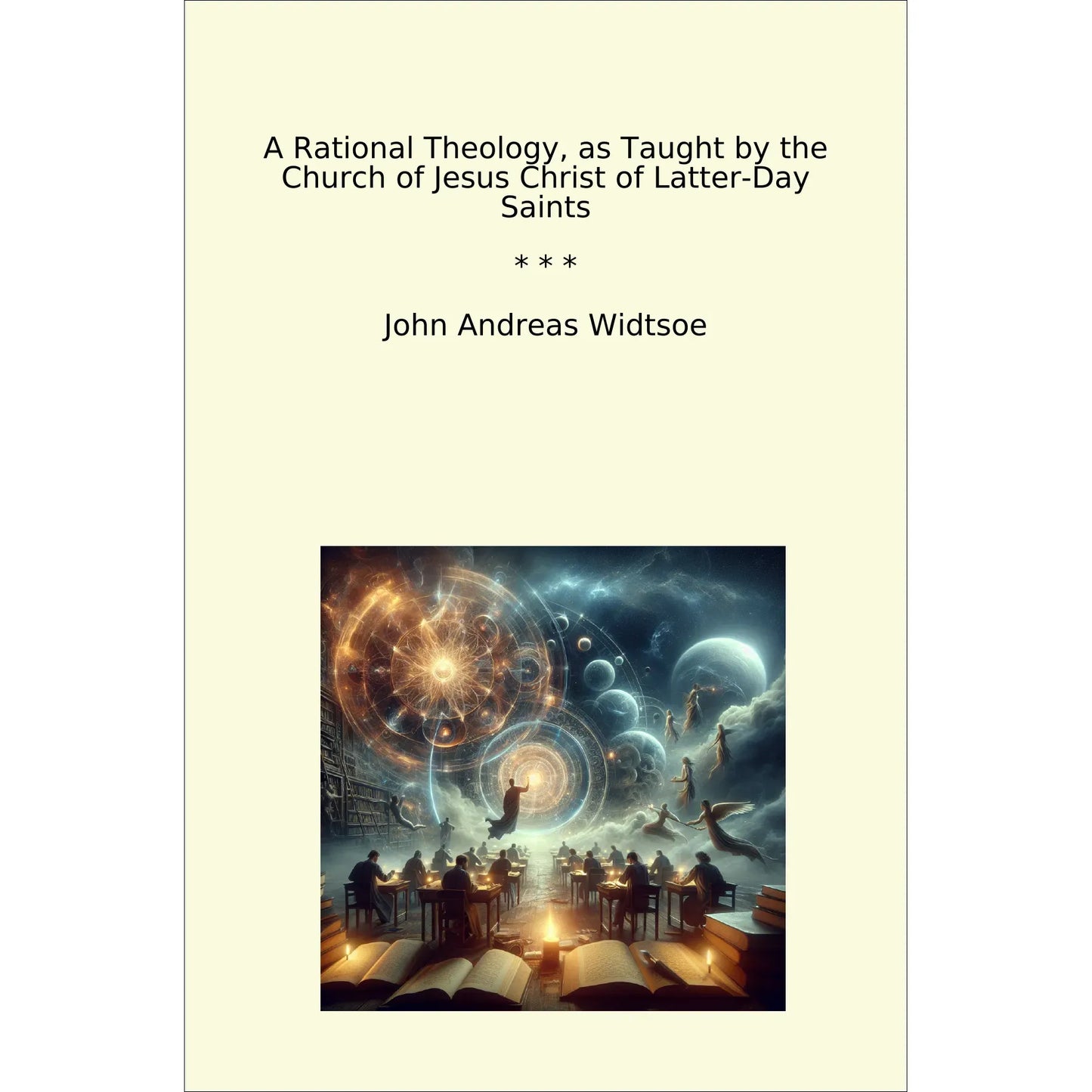 Book cover A Rational Theology, as Taught by the Church of Jesus Christ of Latter-Day Saints