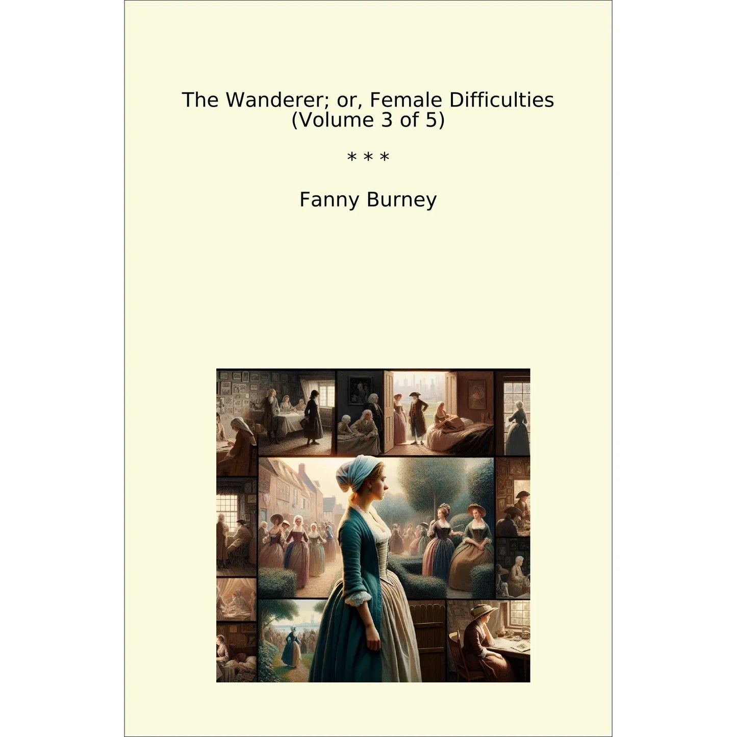Book cover The Wanderer; or, Female Difficulties (Volume 3 of 5)