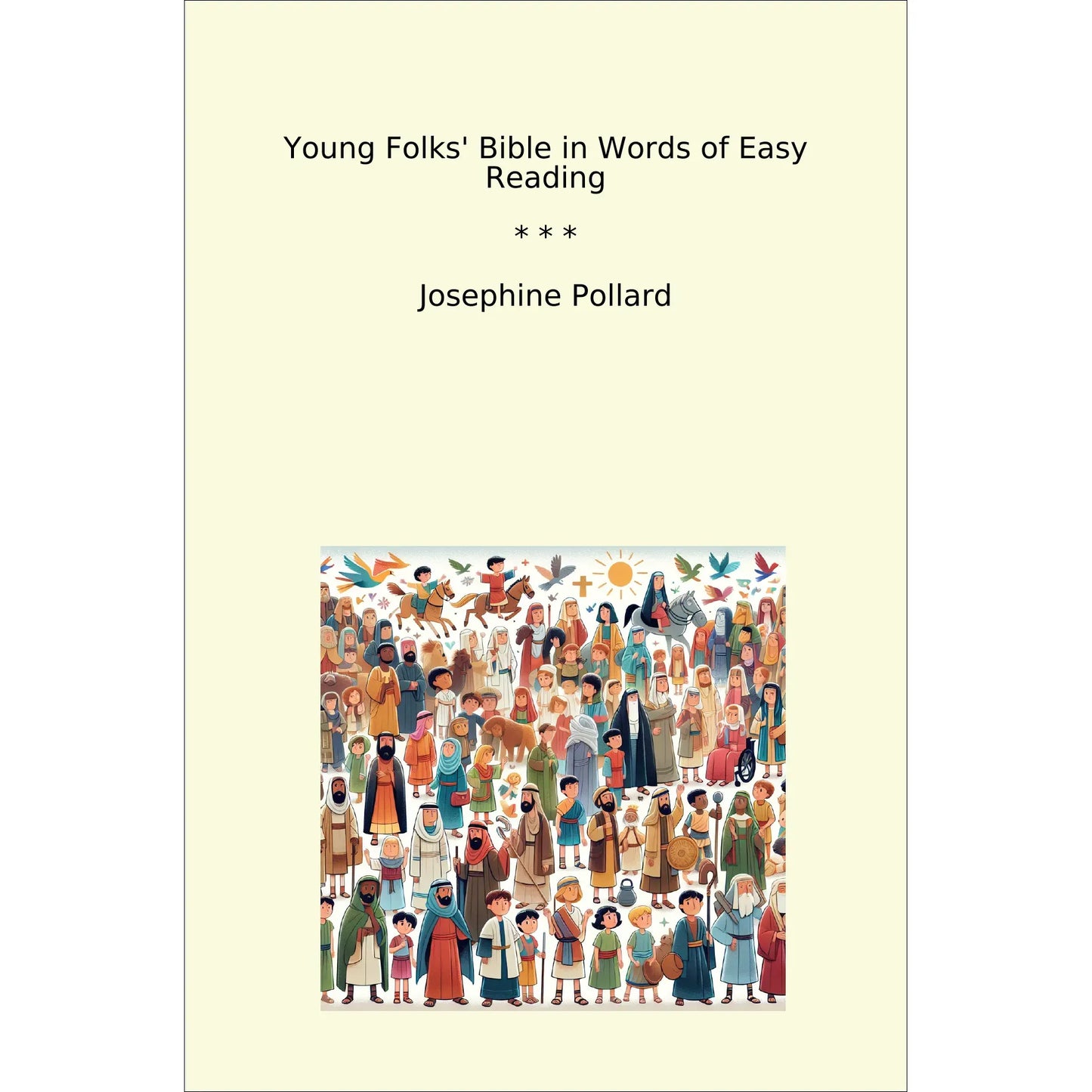Book cover Young Folks' Bible in Words of Easy Reading