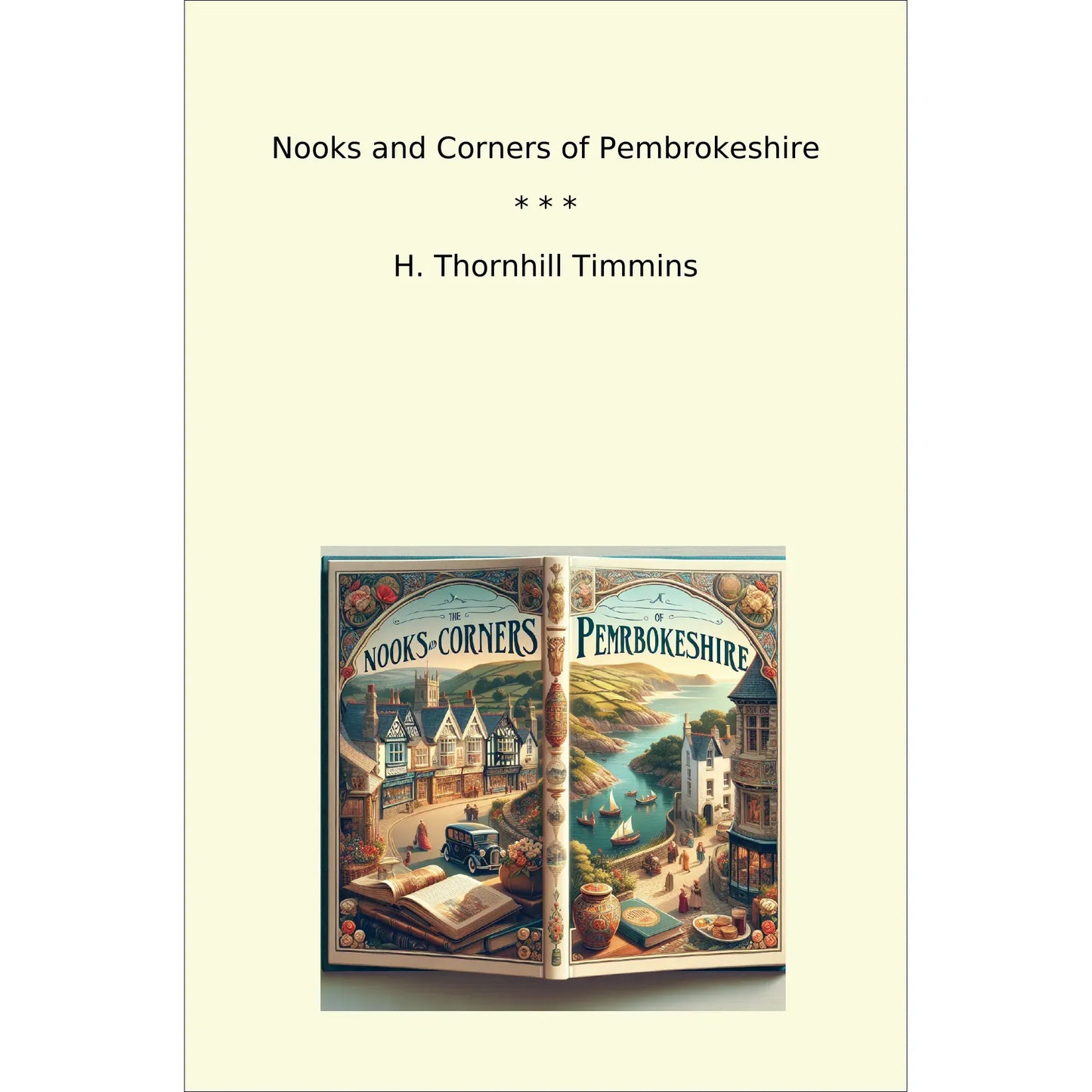 Book cover Nooks and Corners of Pembrokeshire
