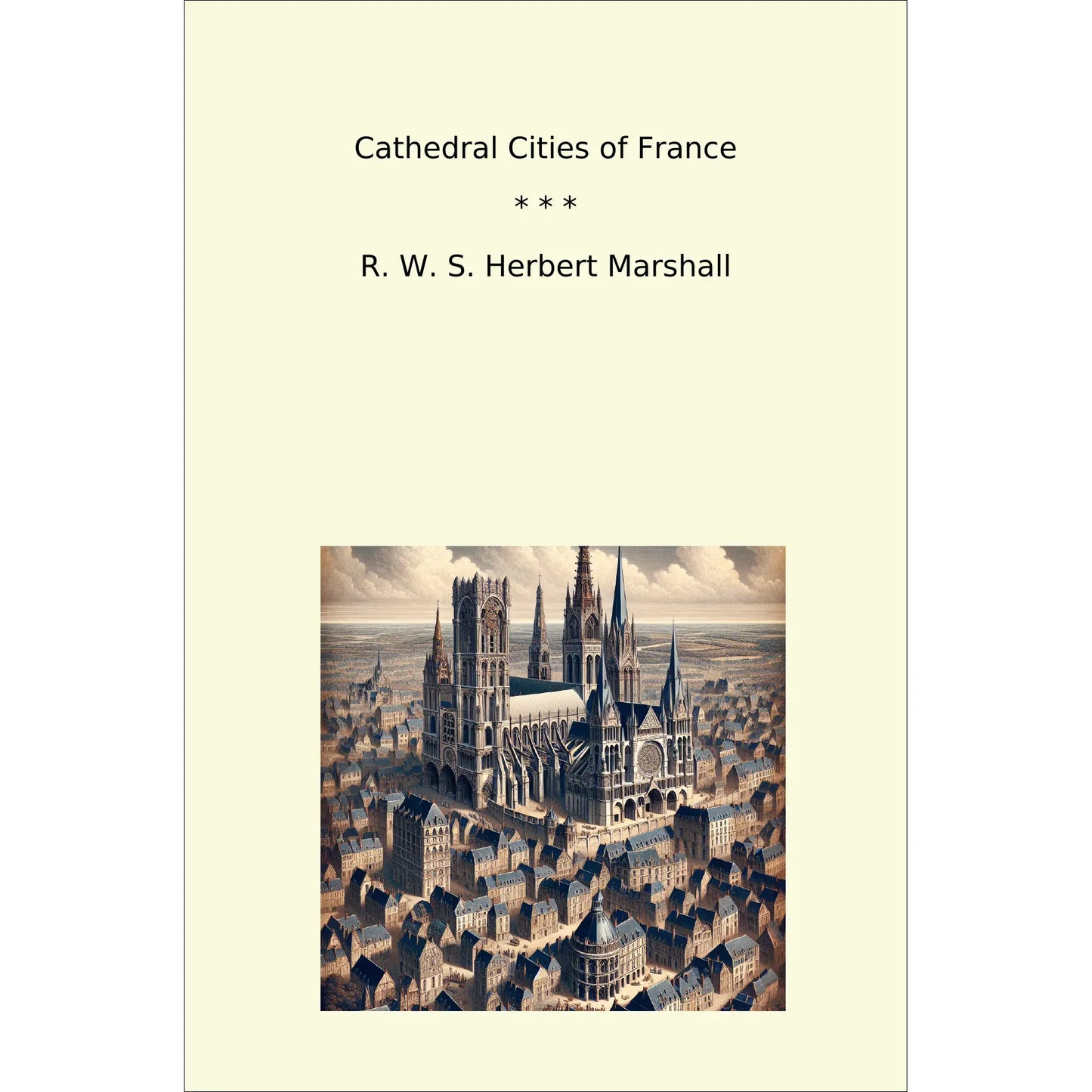 Book cover Cathedral Cities of France