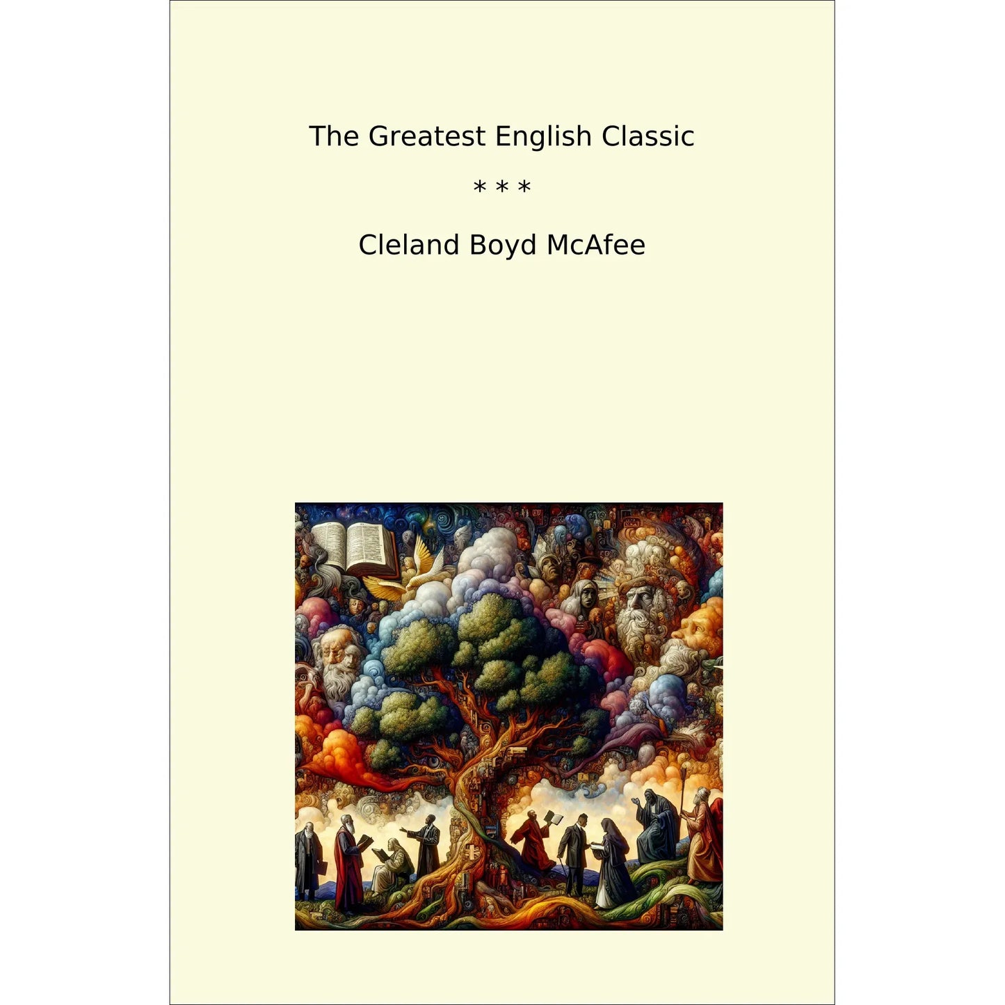 Book cover The Greatest English Classic