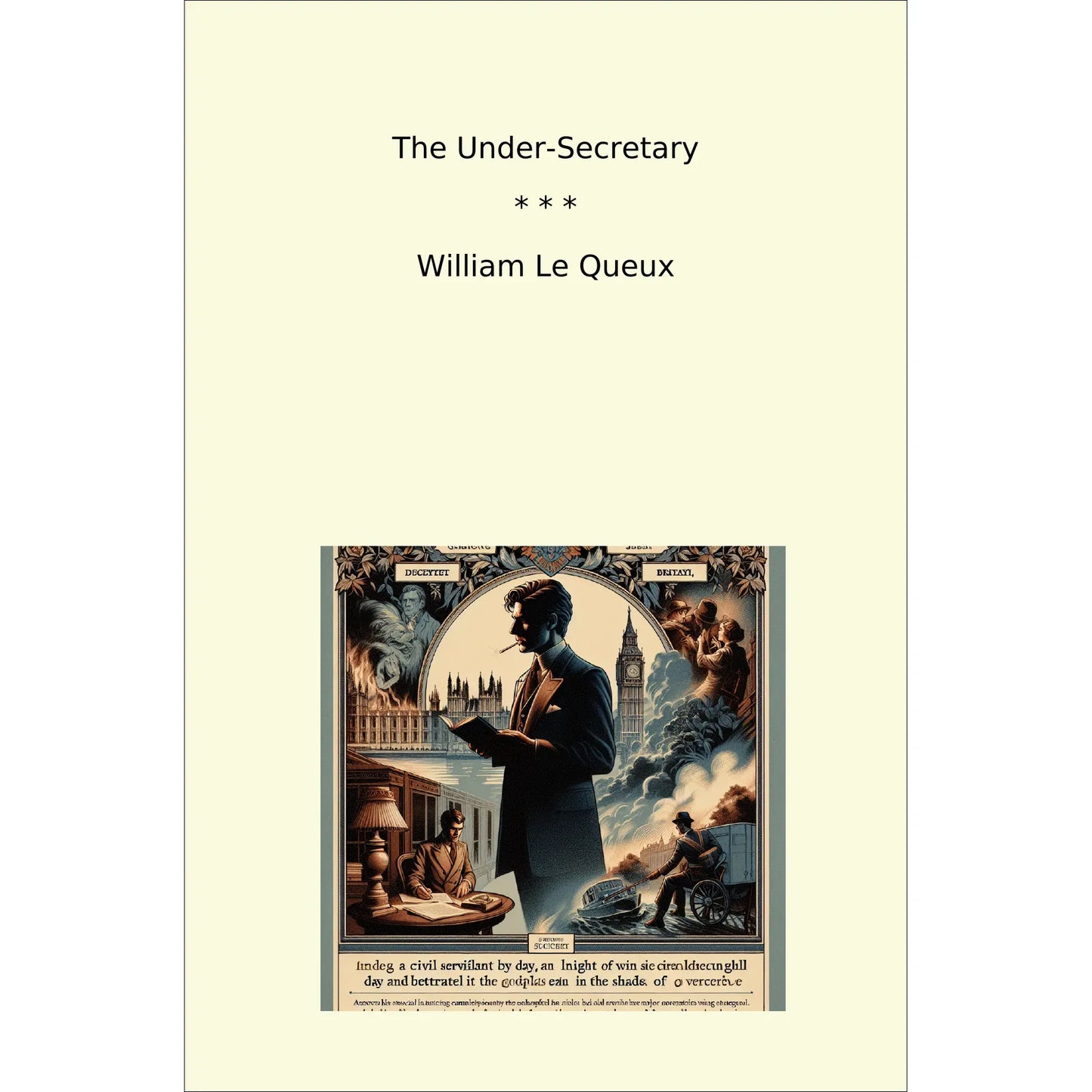 Book cover The Under-Secretary