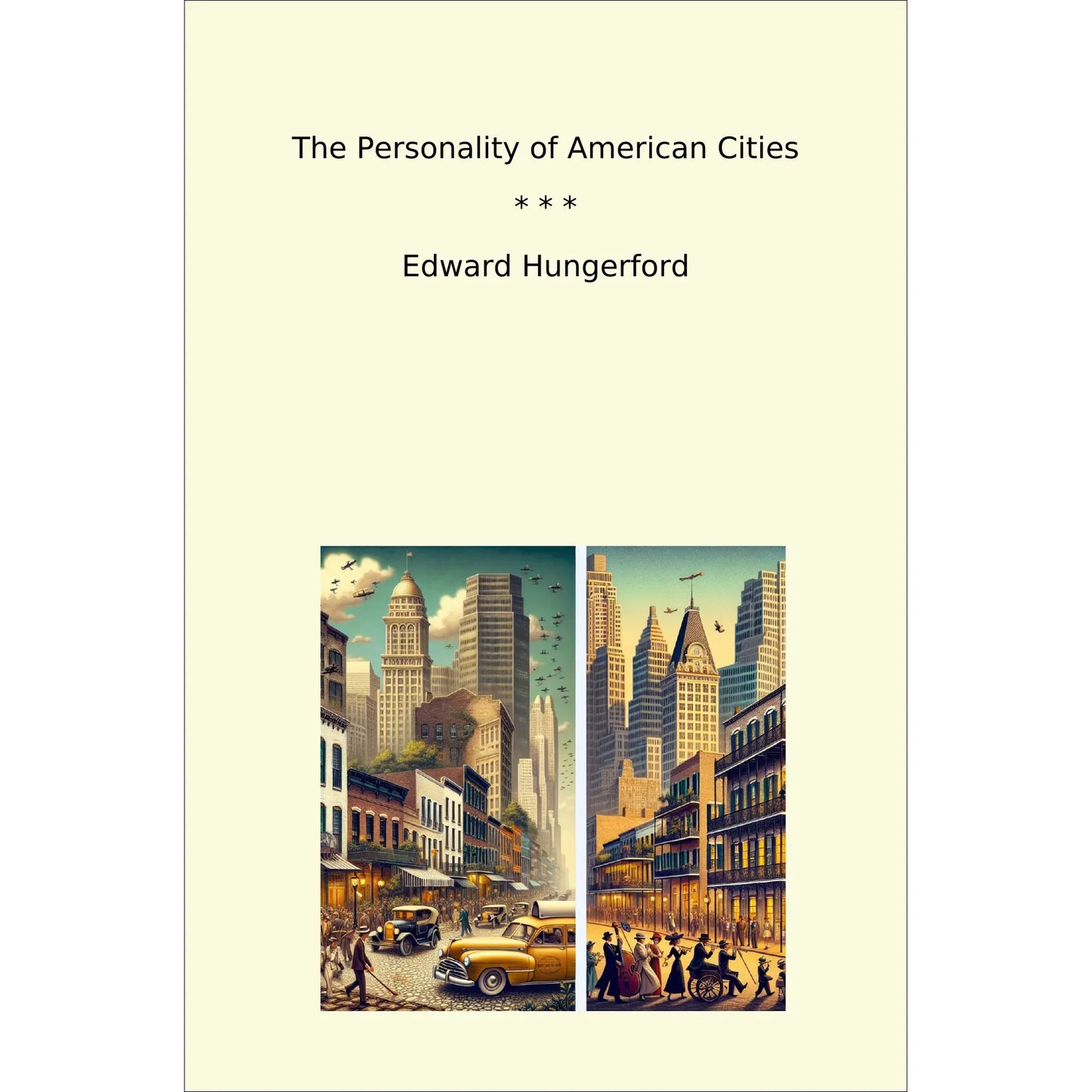 Book cover The Personality of American Cities