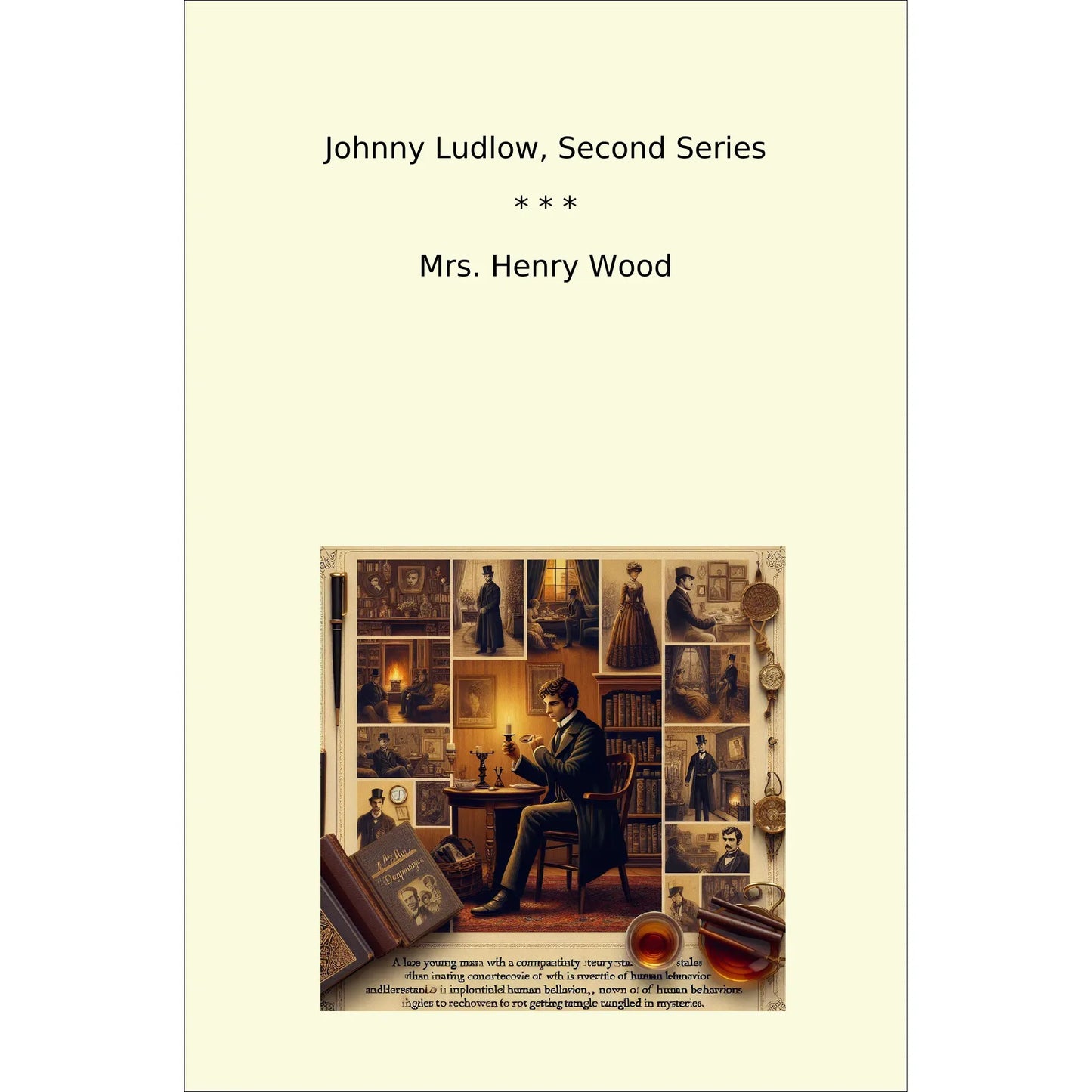 Book cover Johnny Ludlow, Second Series