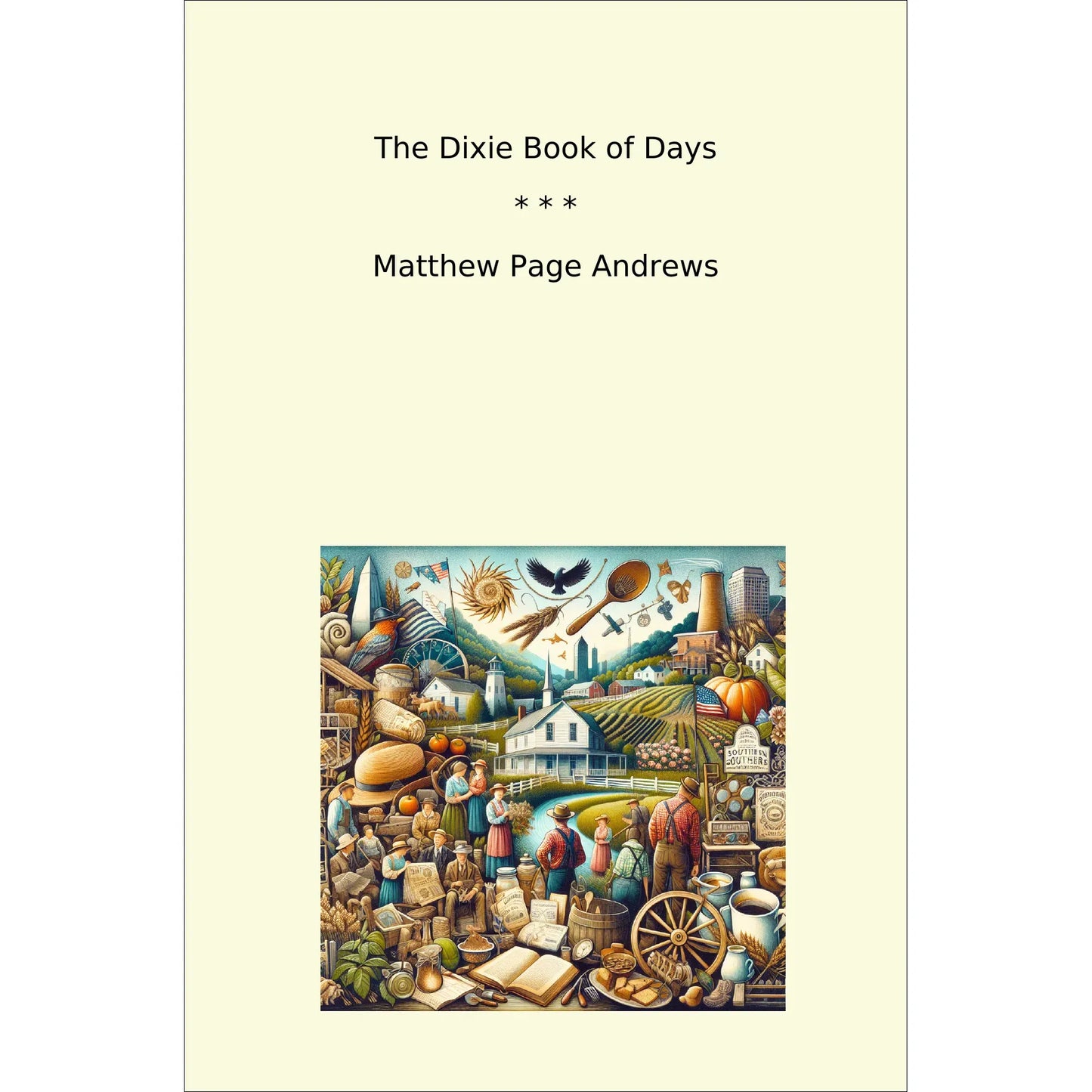 Book cover The Dixie Book of Days