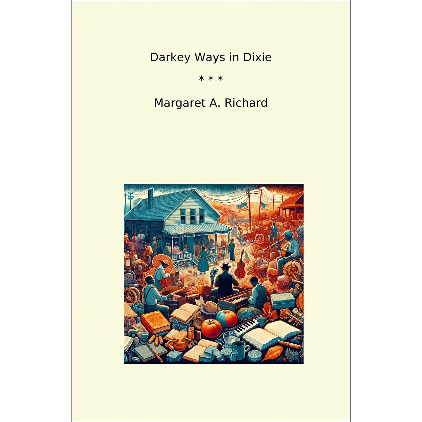 Book cover Darkey Ways in Dixie