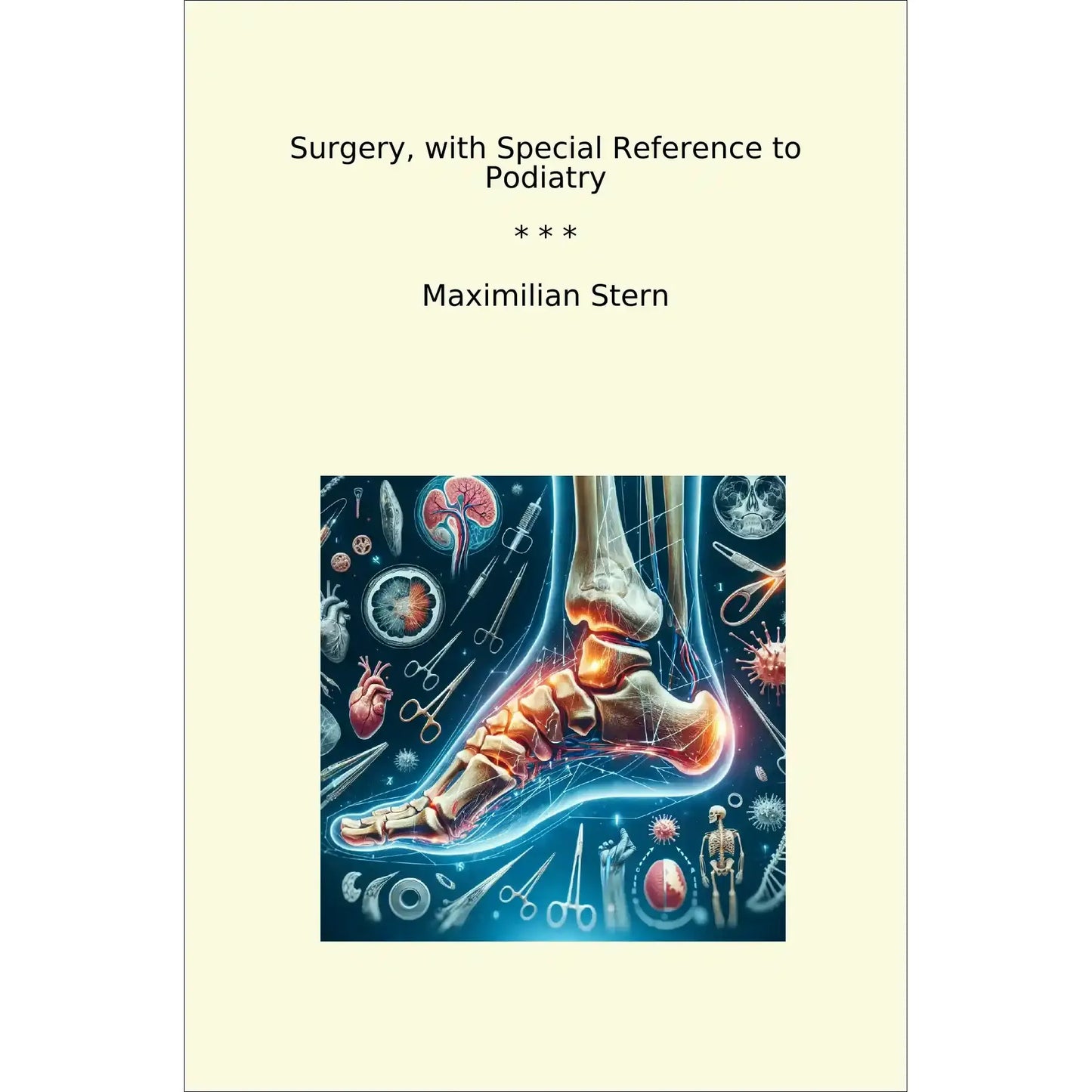 Book cover Surgery, with Special Reference to Podiatry