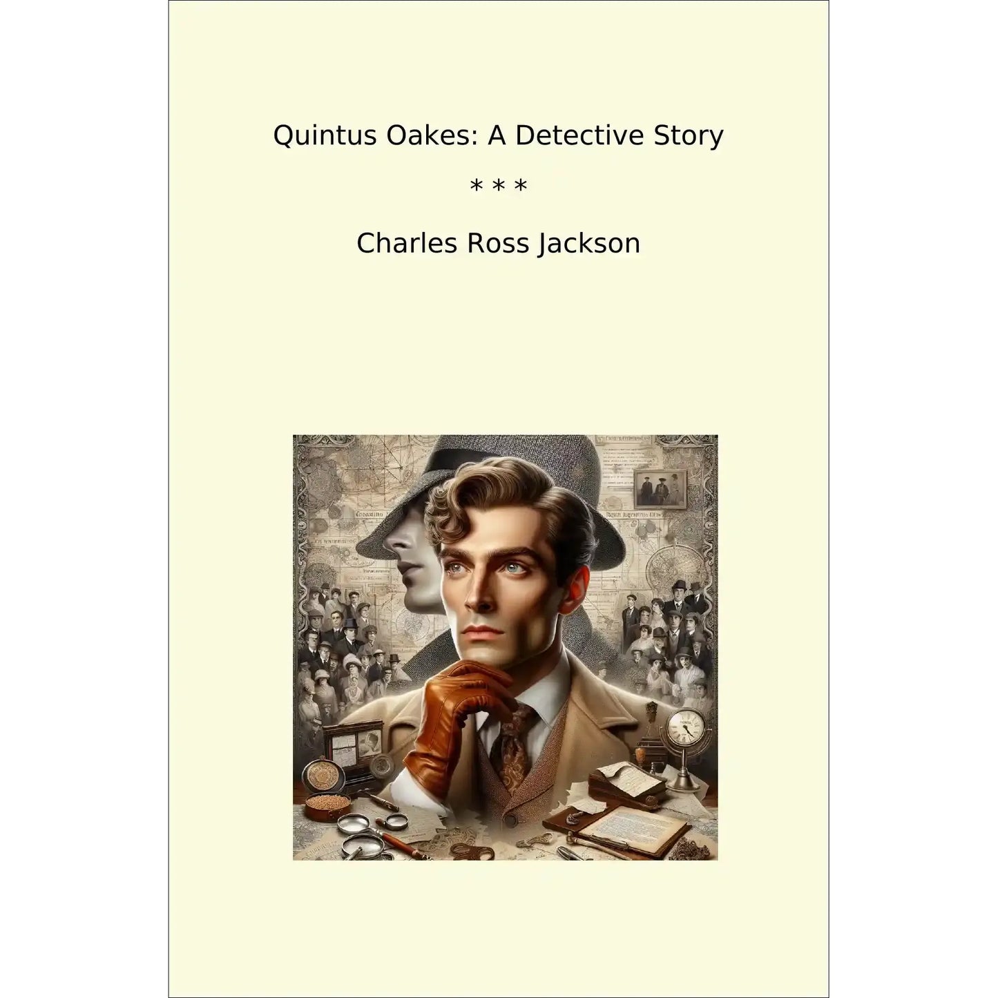 Book cover Quintus Oakes: A Detective Story