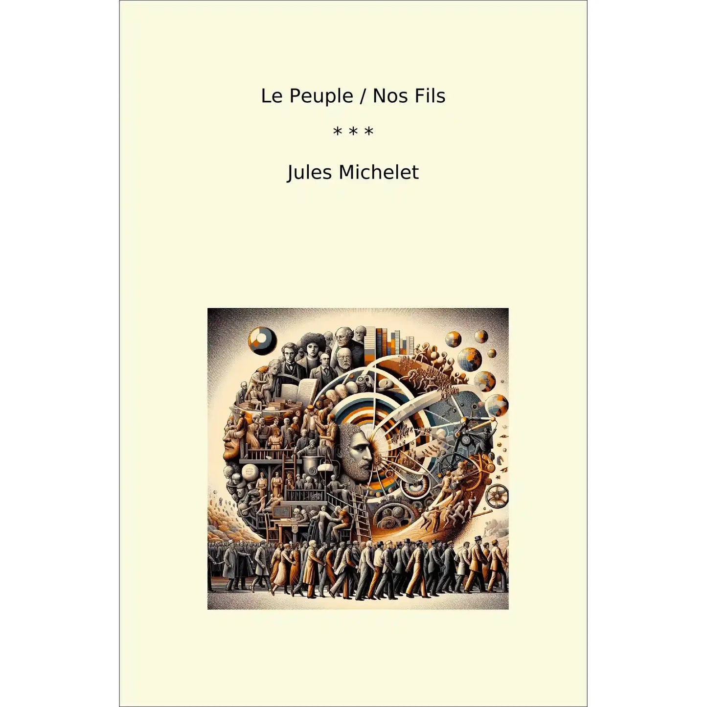 Book cover Le Peuple / Nos Fils