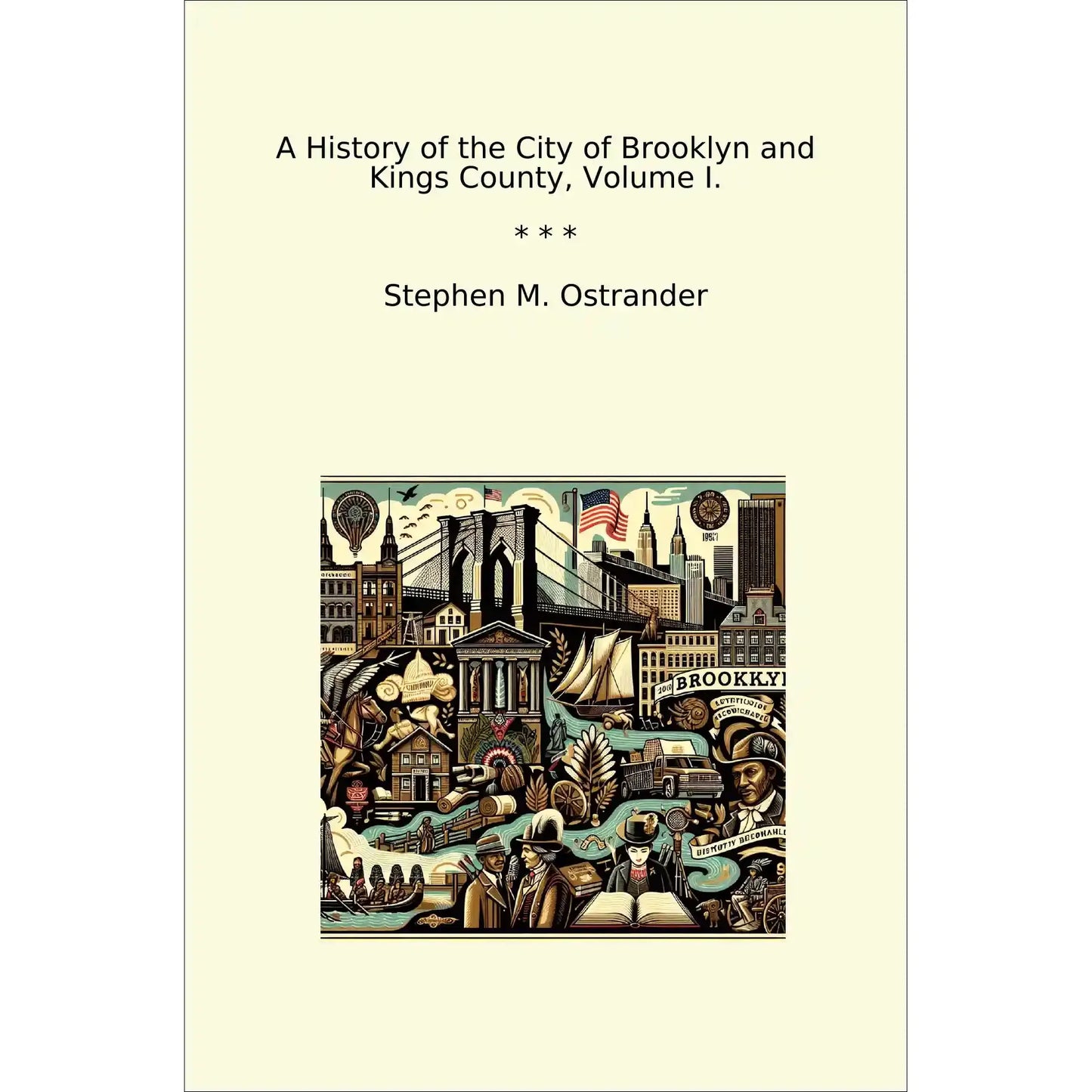 Book cover A History of the City of Brooklyn and Kings County, Volume I.