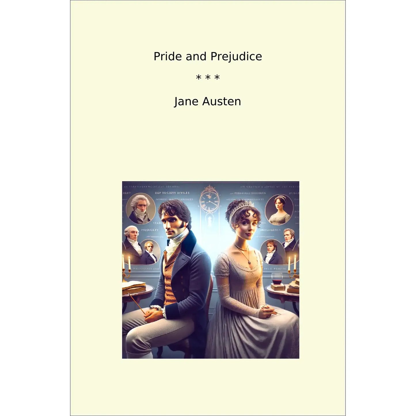 Book cover Pride and Prejudice