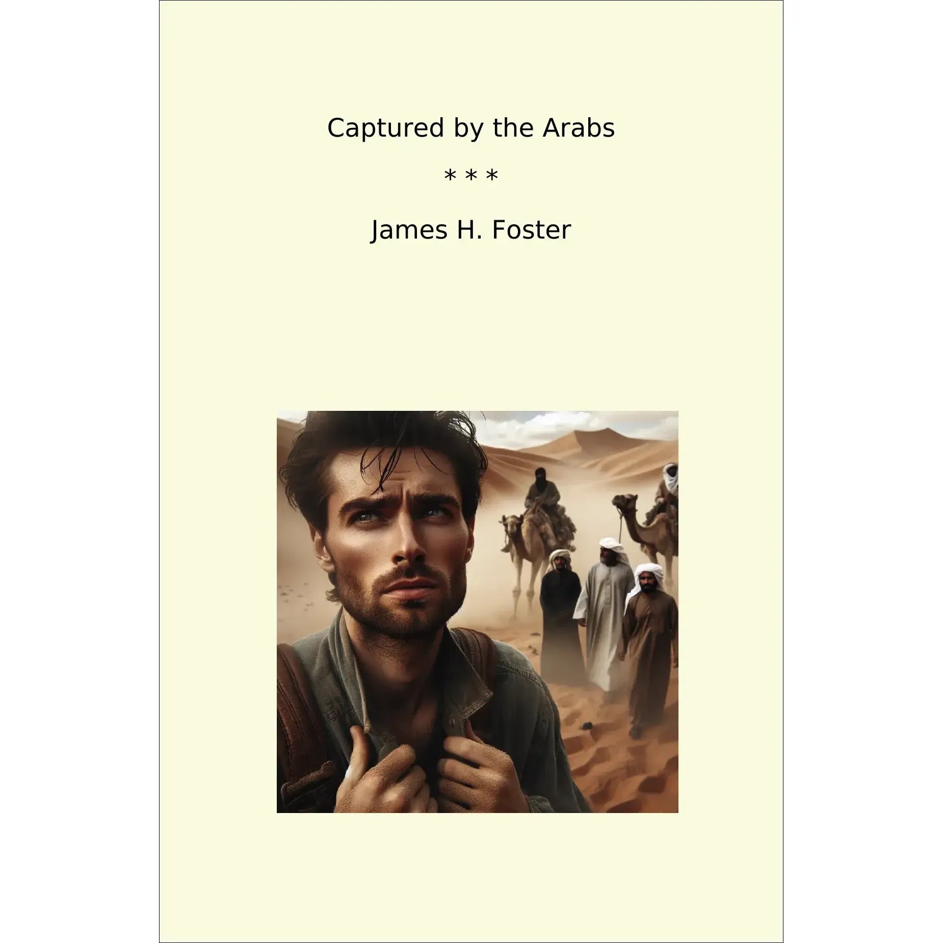 Book cover Captured by the Arabs