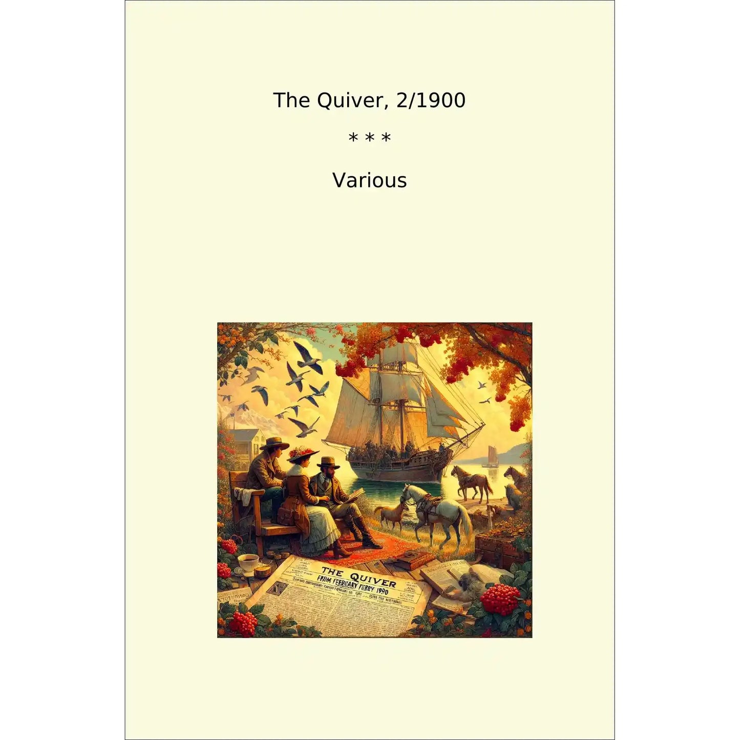 Book cover The Quiver, 2/1900