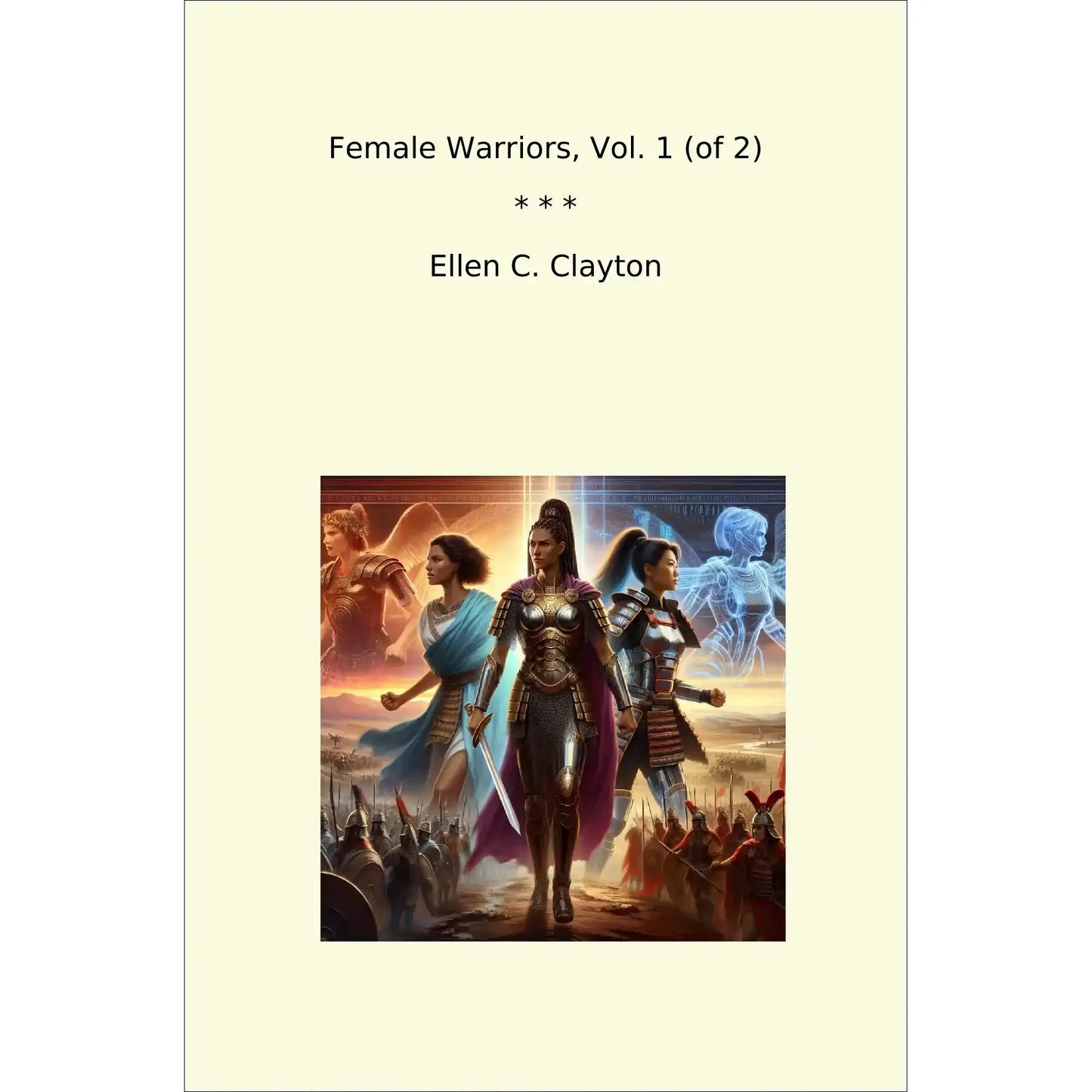Book cover Female Warriors, Vol. 1 (of 2)