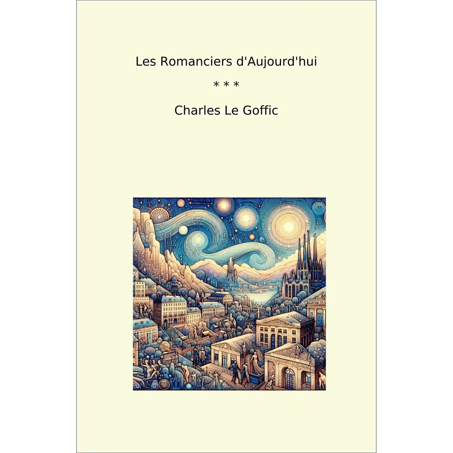 Book cover Les Romanciers d'Aujourd'hui