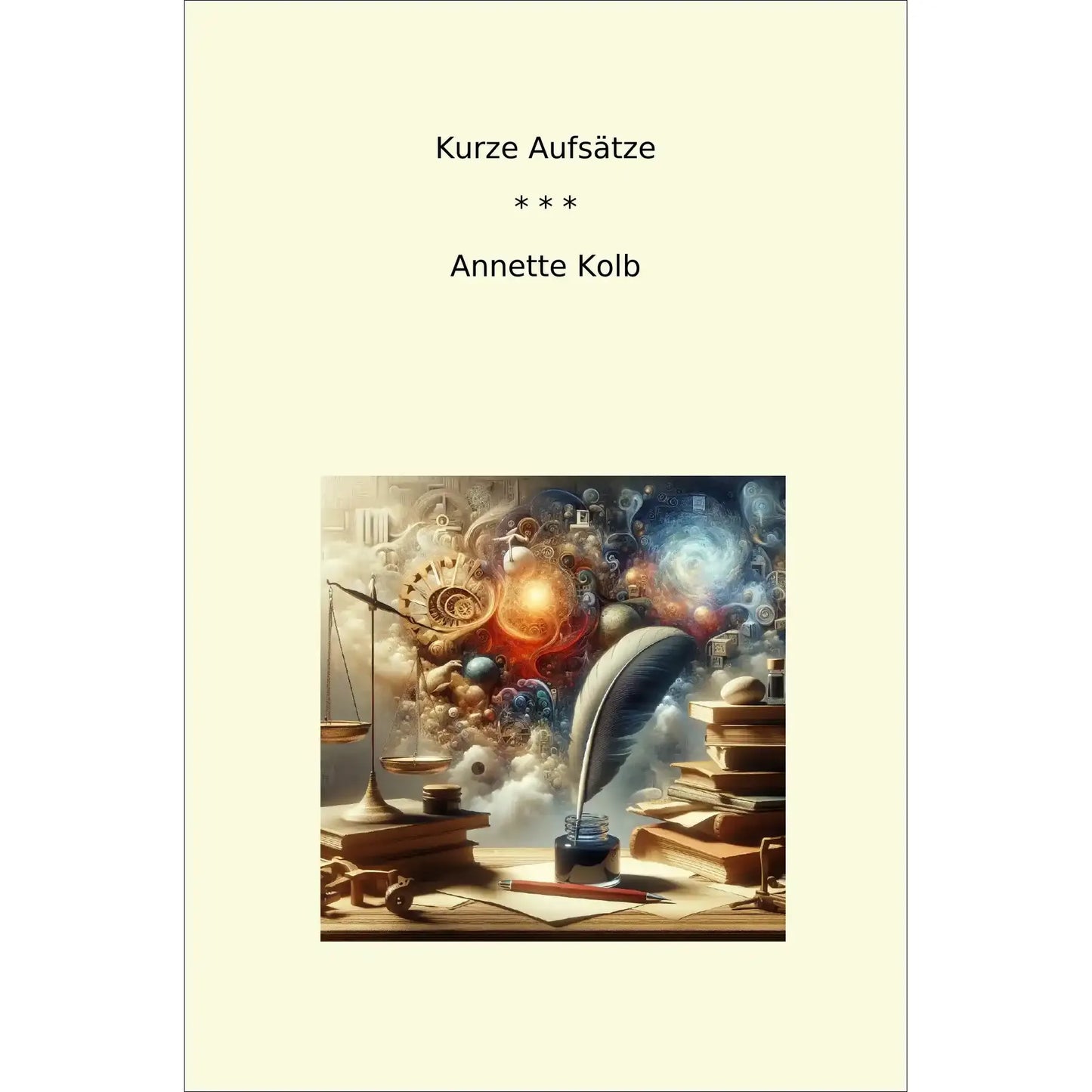 Book cover Kurze Aufsätze