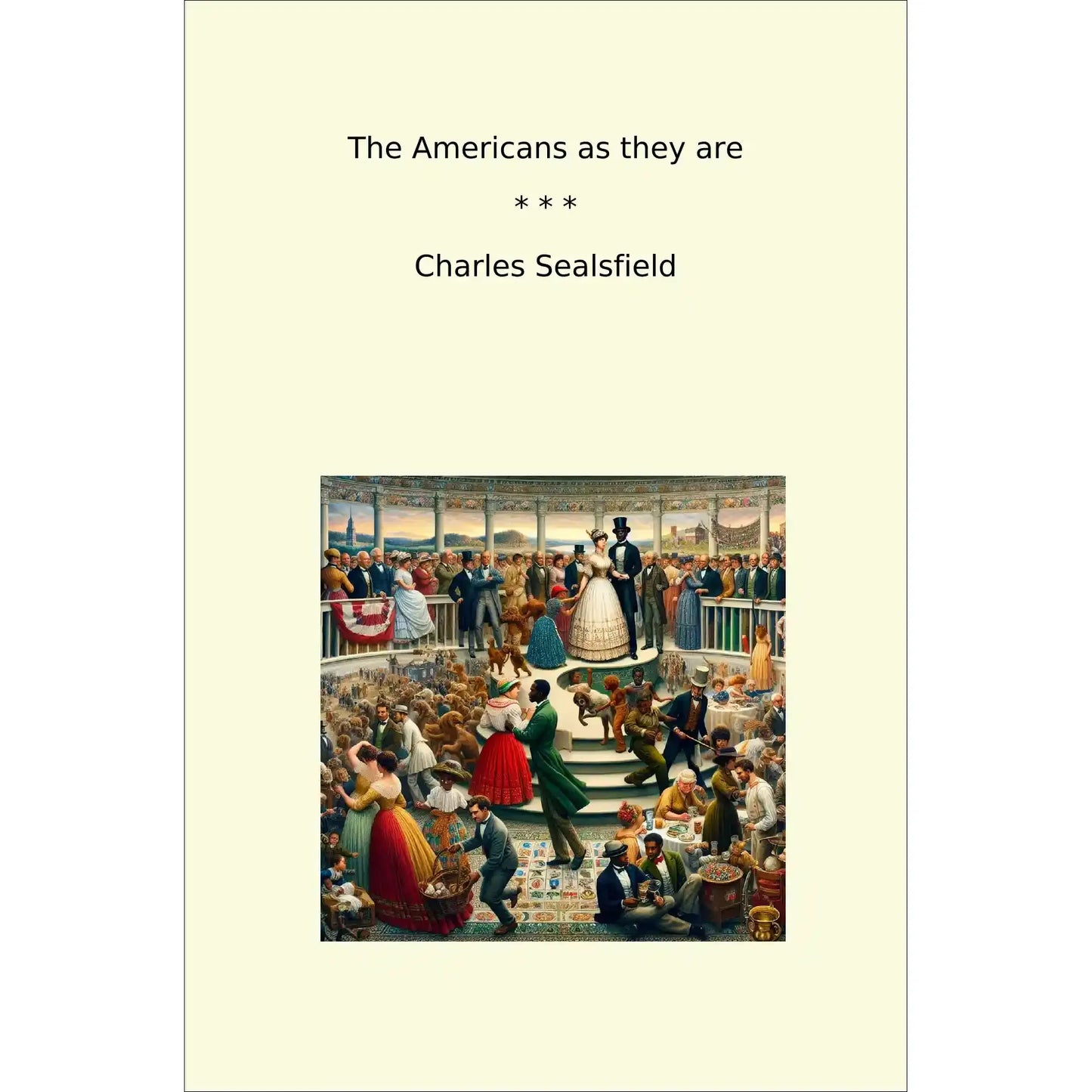Book cover The Americans as they are
