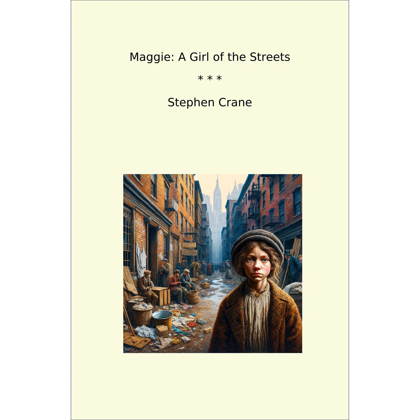 Book cover Maggie: A Girl of the Streets
