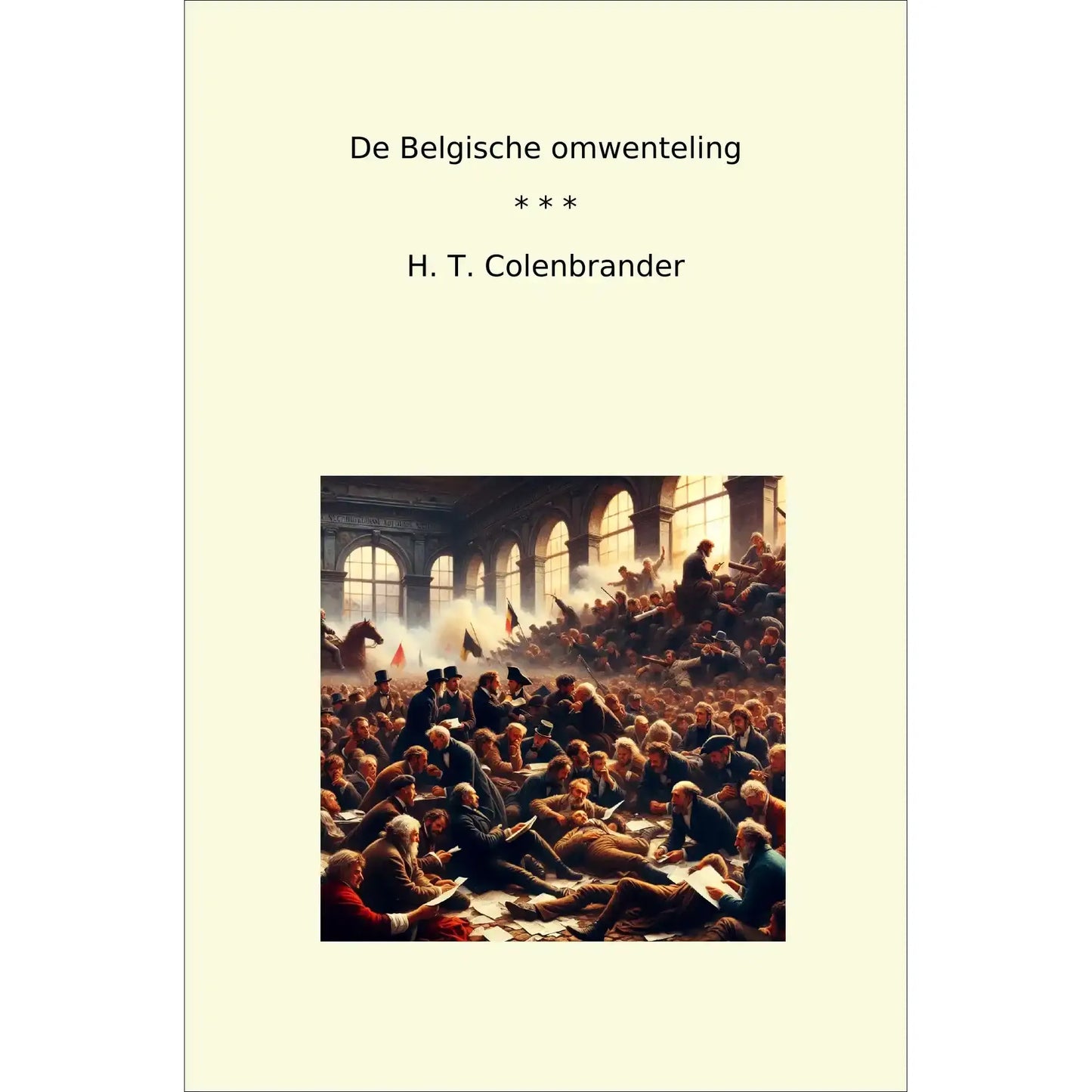 Book cover De Belgische omwenteling