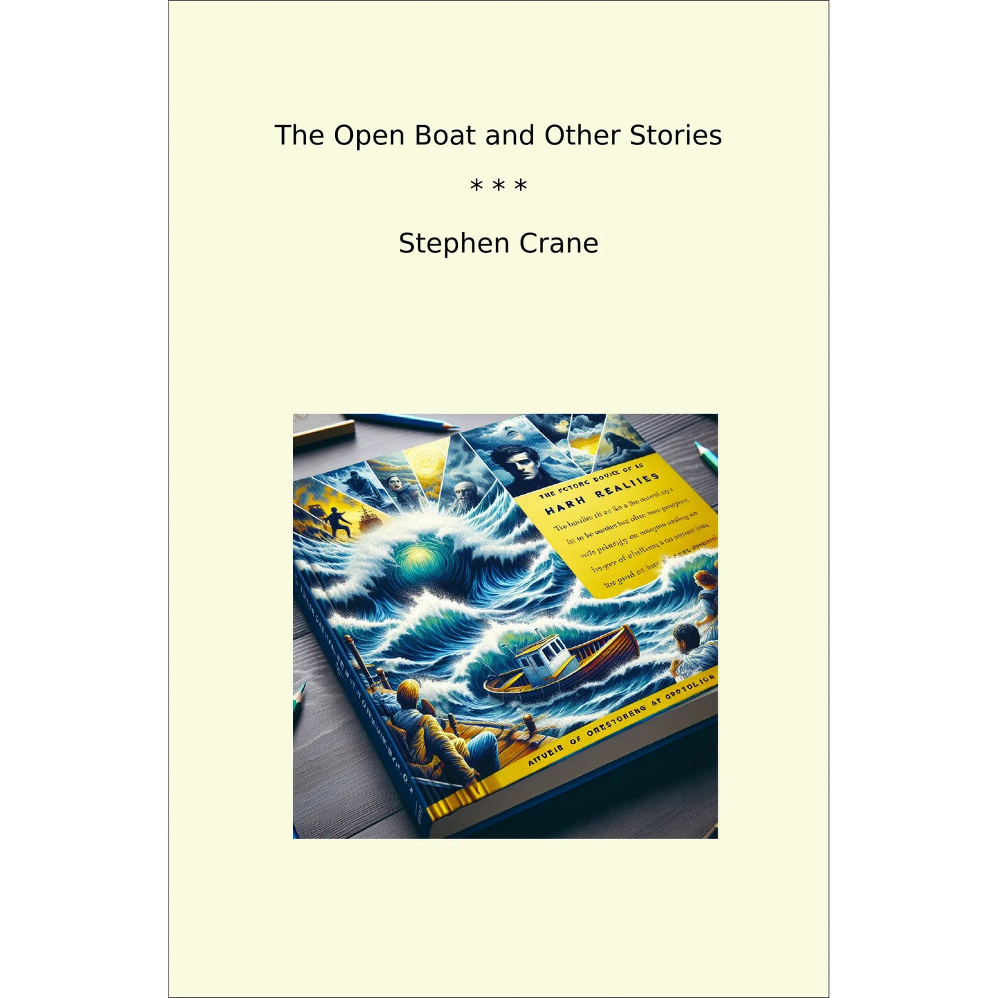 Book cover The Open Boat and Other Stories