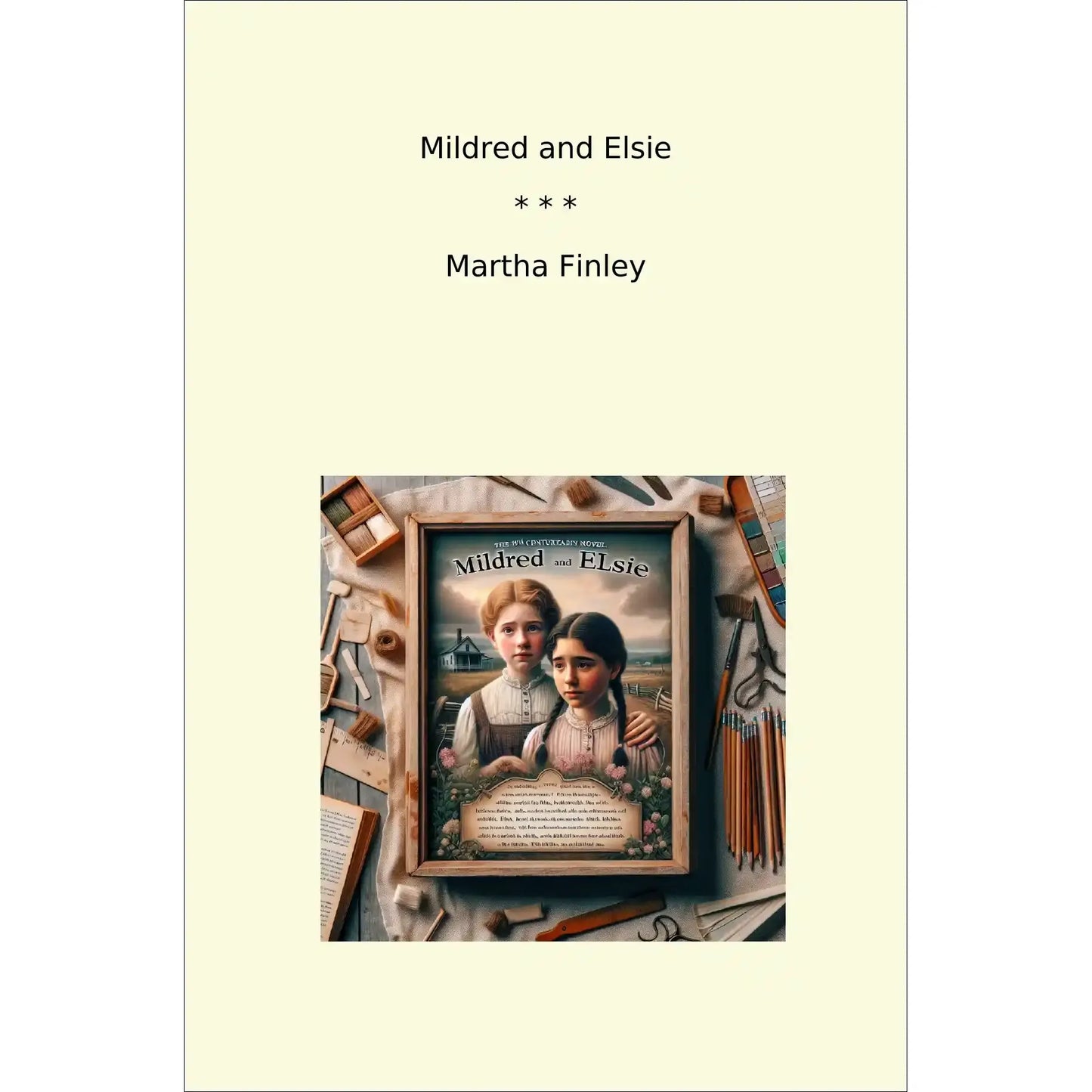 Book cover Mildred and Elsie