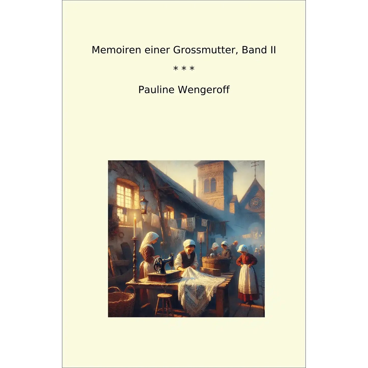 Book cover Memoiren einer Grossmutter, Band II