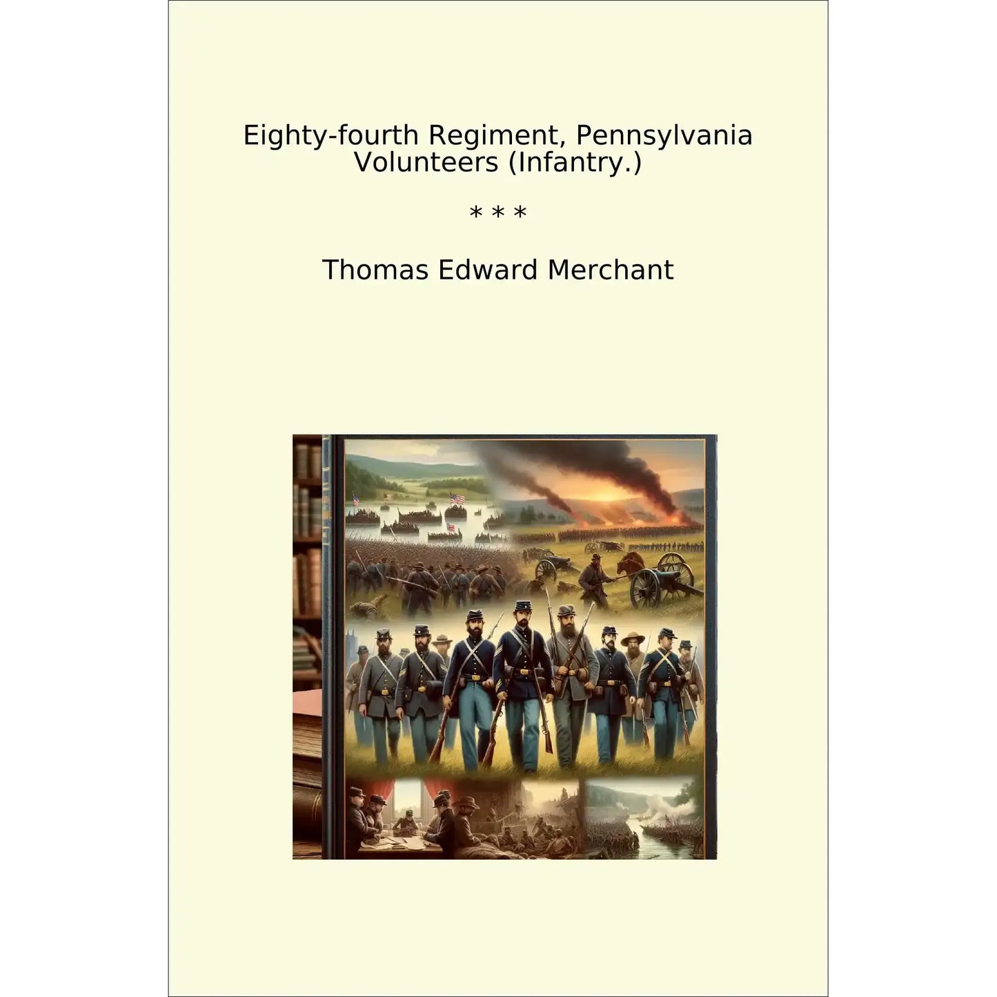 Book cover Eighty-fourth Regiment, Pennsylvania Volunteers (Infantry.)