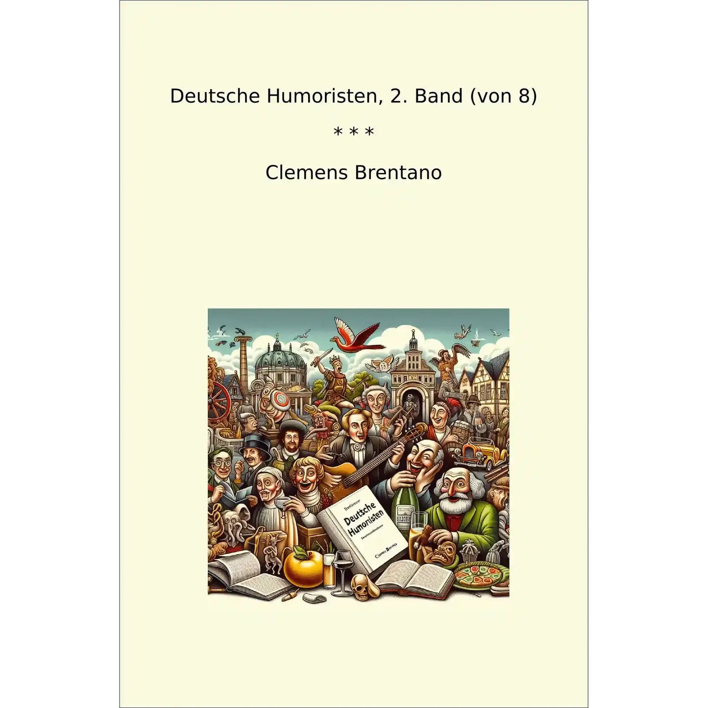 Book cover Deutsche Humoristen, 2. Band (von 8)