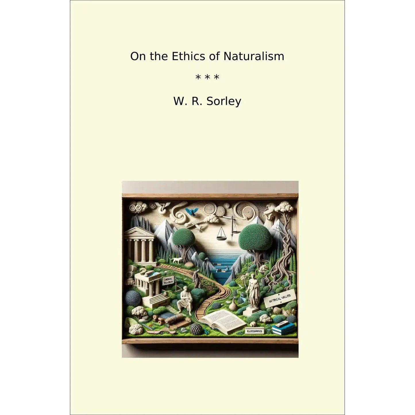 Book cover On the Ethics of Naturalism