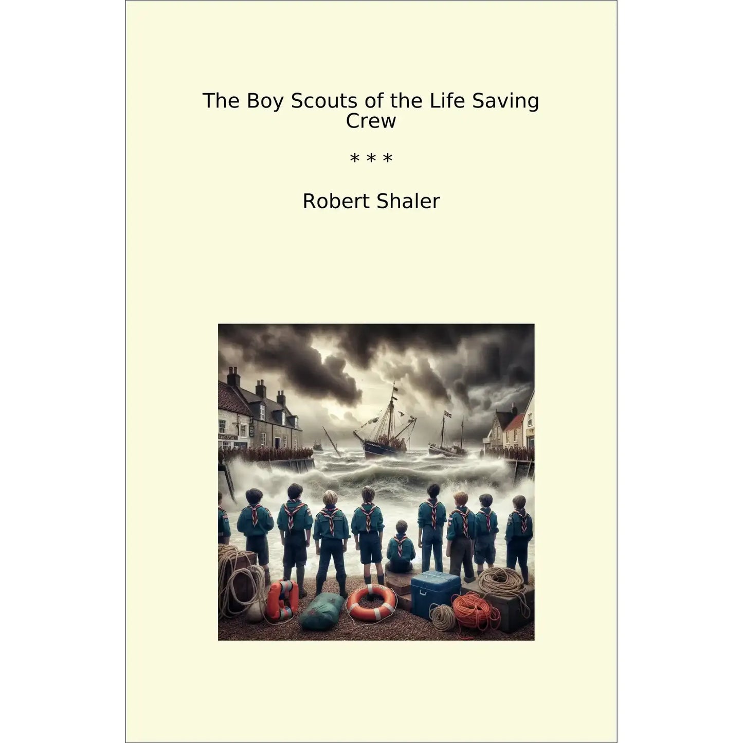 Book cover The Boy Scouts of the Life Saving Crew
