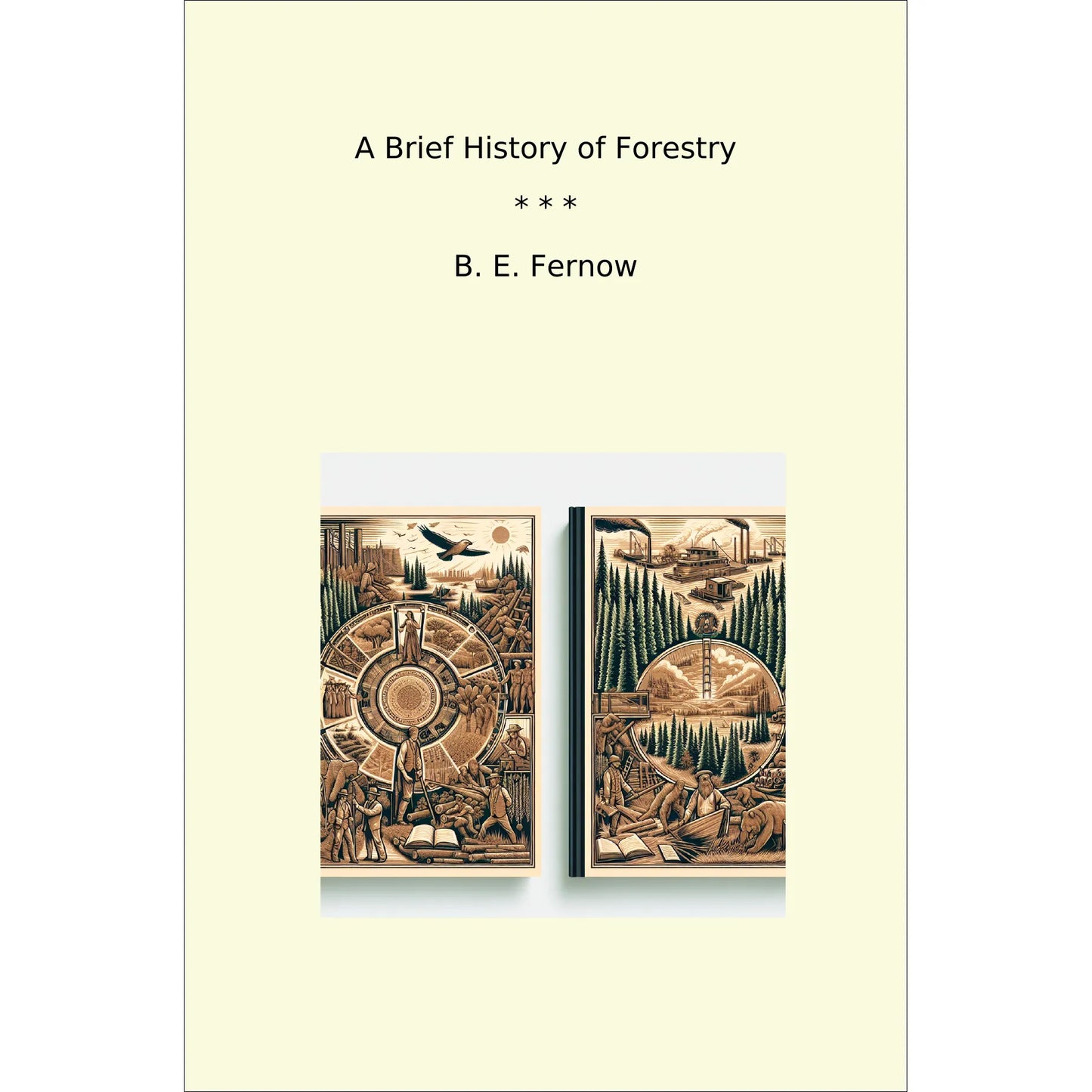 Book cover A Brief History of Forestry