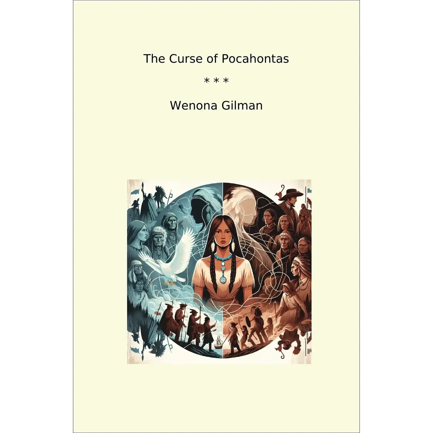 Book cover The Curse of Pocahontas