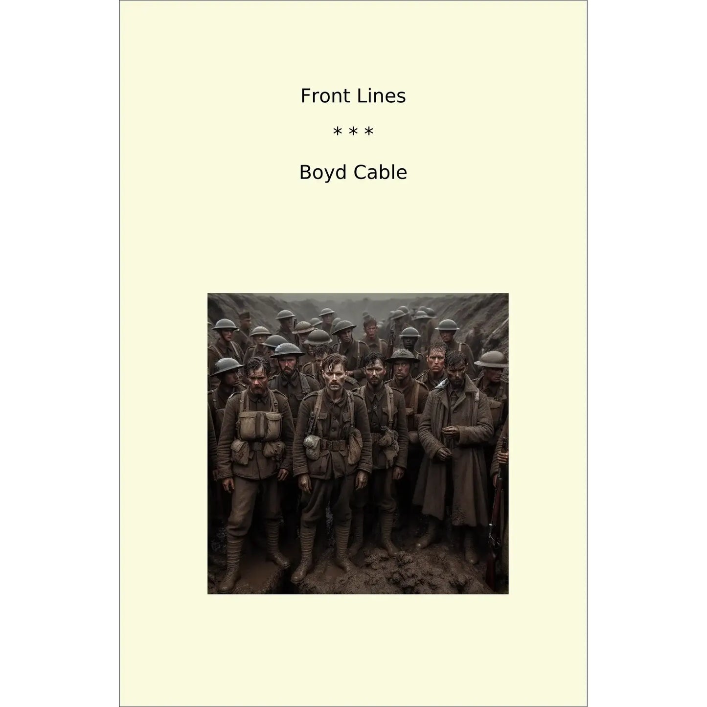 Book cover Front Lines